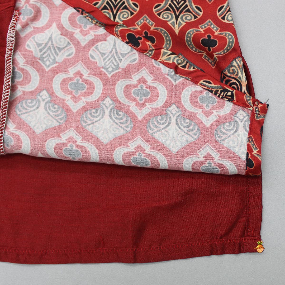 Pre Order: Printed Kurta And Churidar view