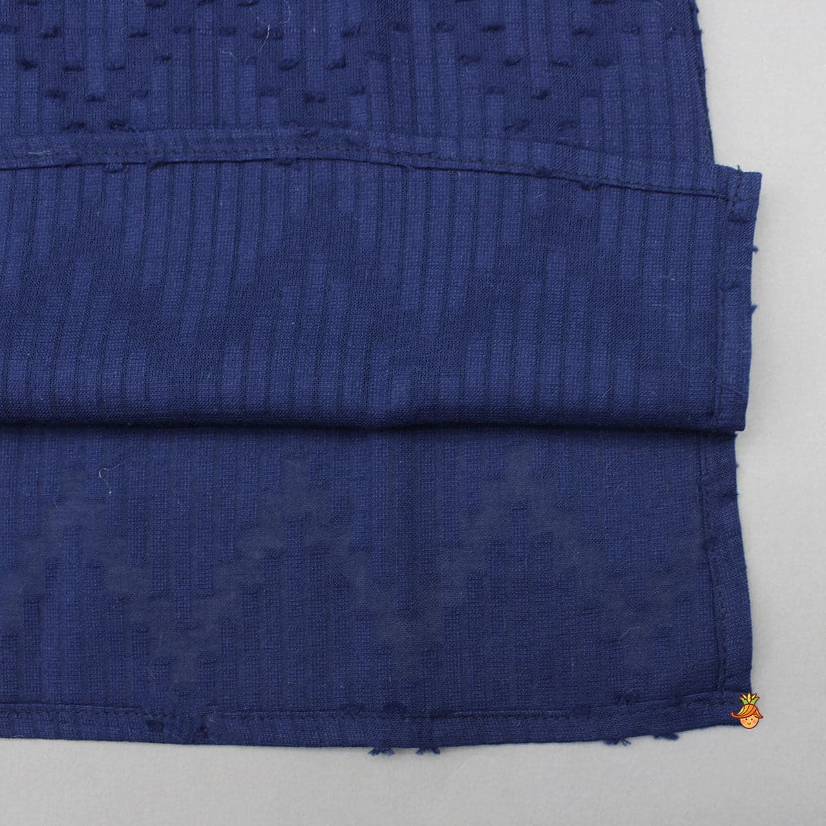 Faux Mirror Work Textured Kurta And Pyjama view
