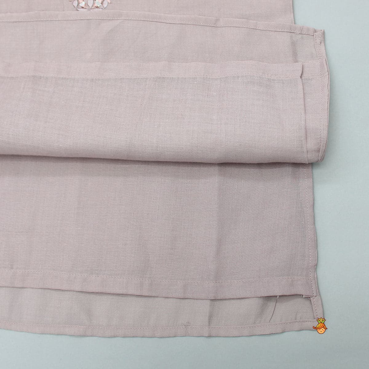 Faux Mirror Work Front Placket Kurta And Pyjama view