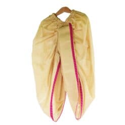 Buy Online Classy Golden Dhoti for Boys for Rakhi Festival