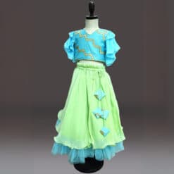 Buy Crop Top Lehenga For Girls: Wedding Lehenga For Girls online