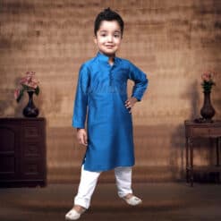 Kids Blue Kurta Pajama: Shop Blue Baby Boy Kurta Pajama