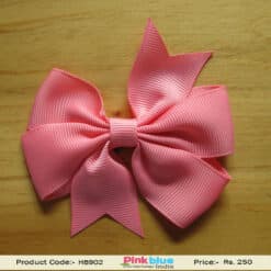 Buy Summery Peach Double Bow Knot Hair Band Children’s Headband