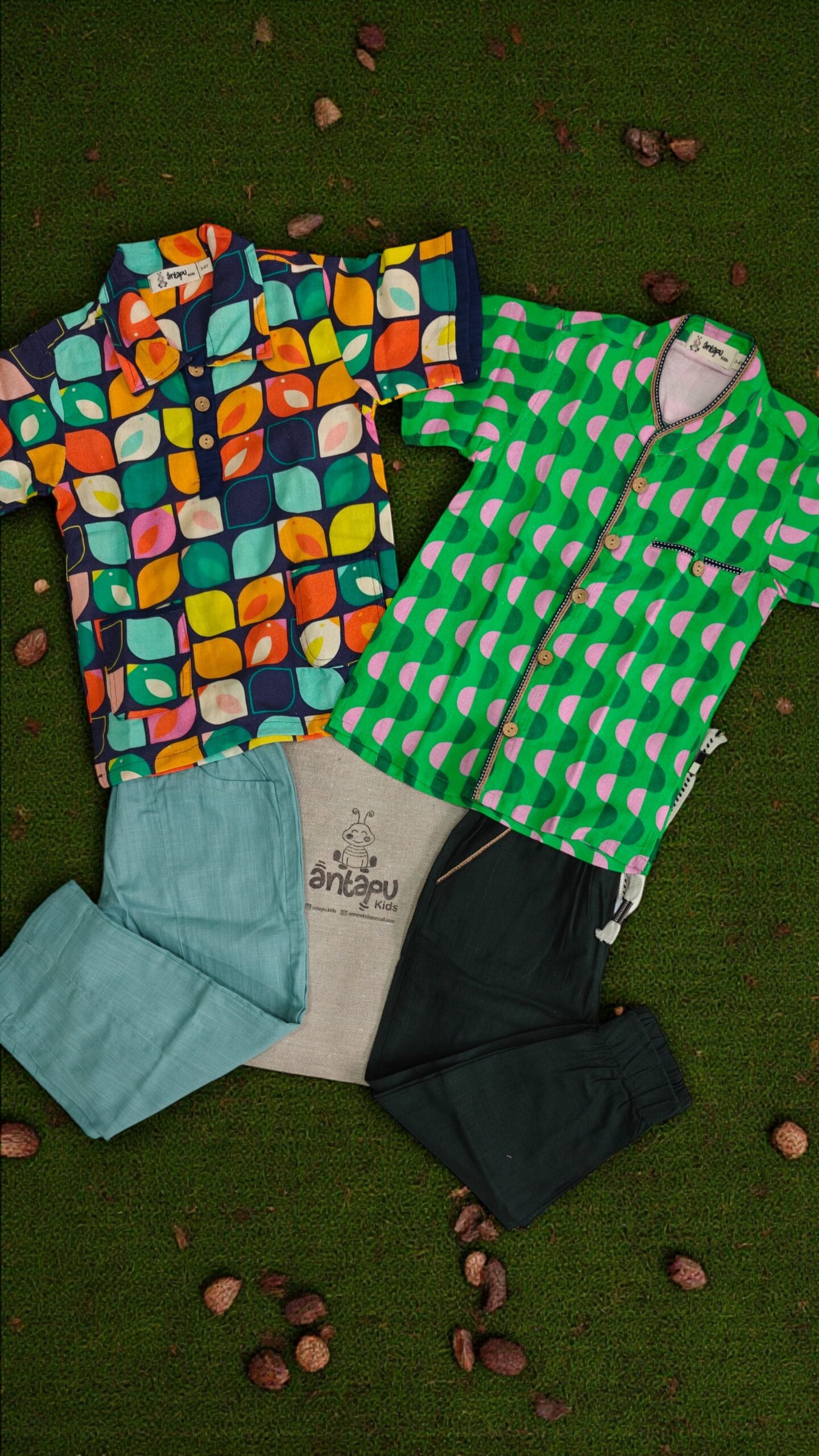 Vibrant Vibes Surprise Bundle- Pack of 2 Shirts and 2 Pants - Image 3