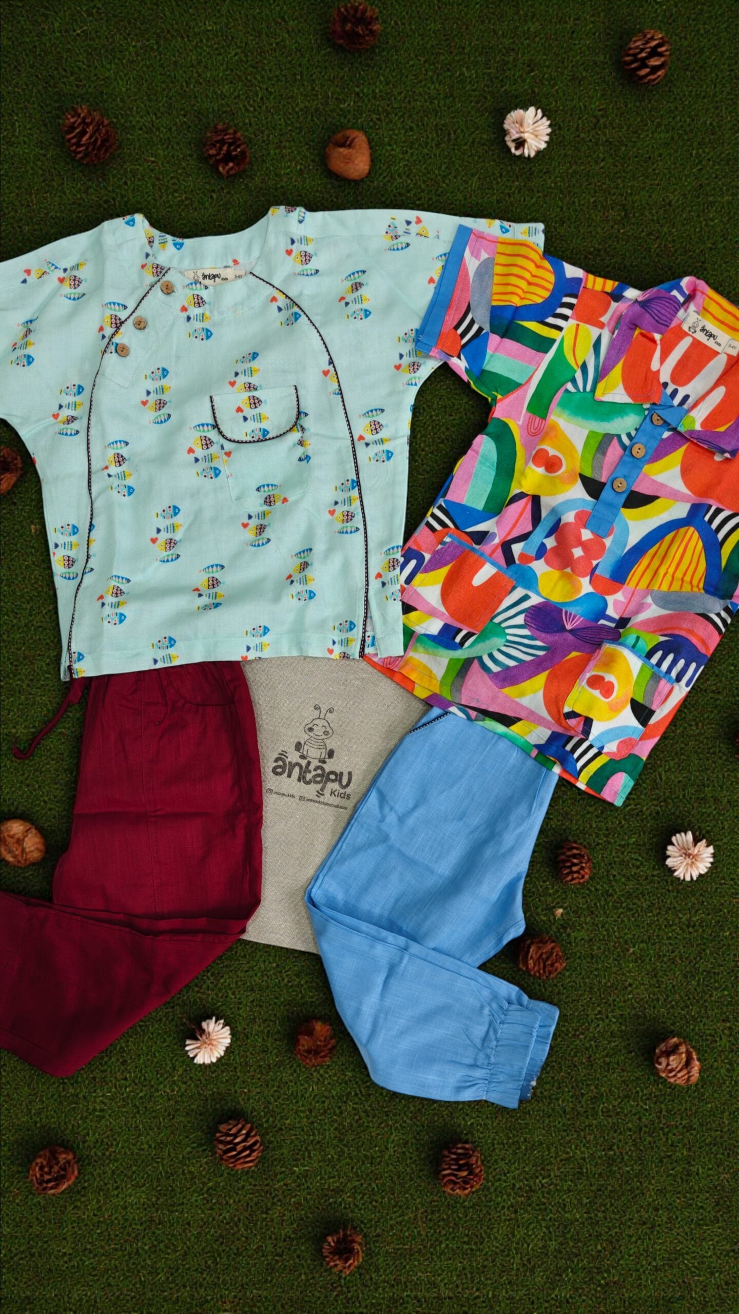 Tropical Retreat Surprise Bundle- Pack of 2 Shirts and 2 Pants - Image 3