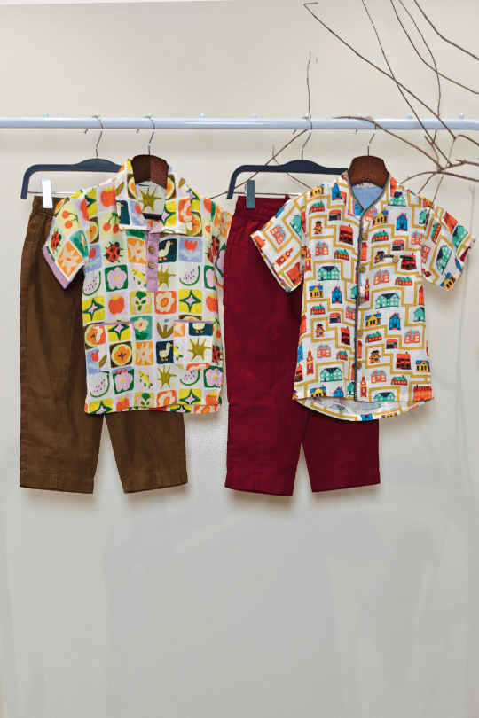 Whimsical Wonders Bundle- Pack of 2 Shirts and 2 Pants - Image 1