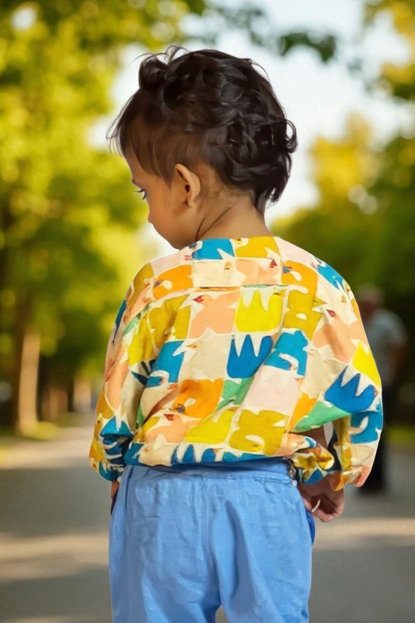 Jungle Jigsaw Panel Top - Image 3