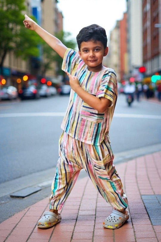 Candy Stripes Co-ord Set - Image 1