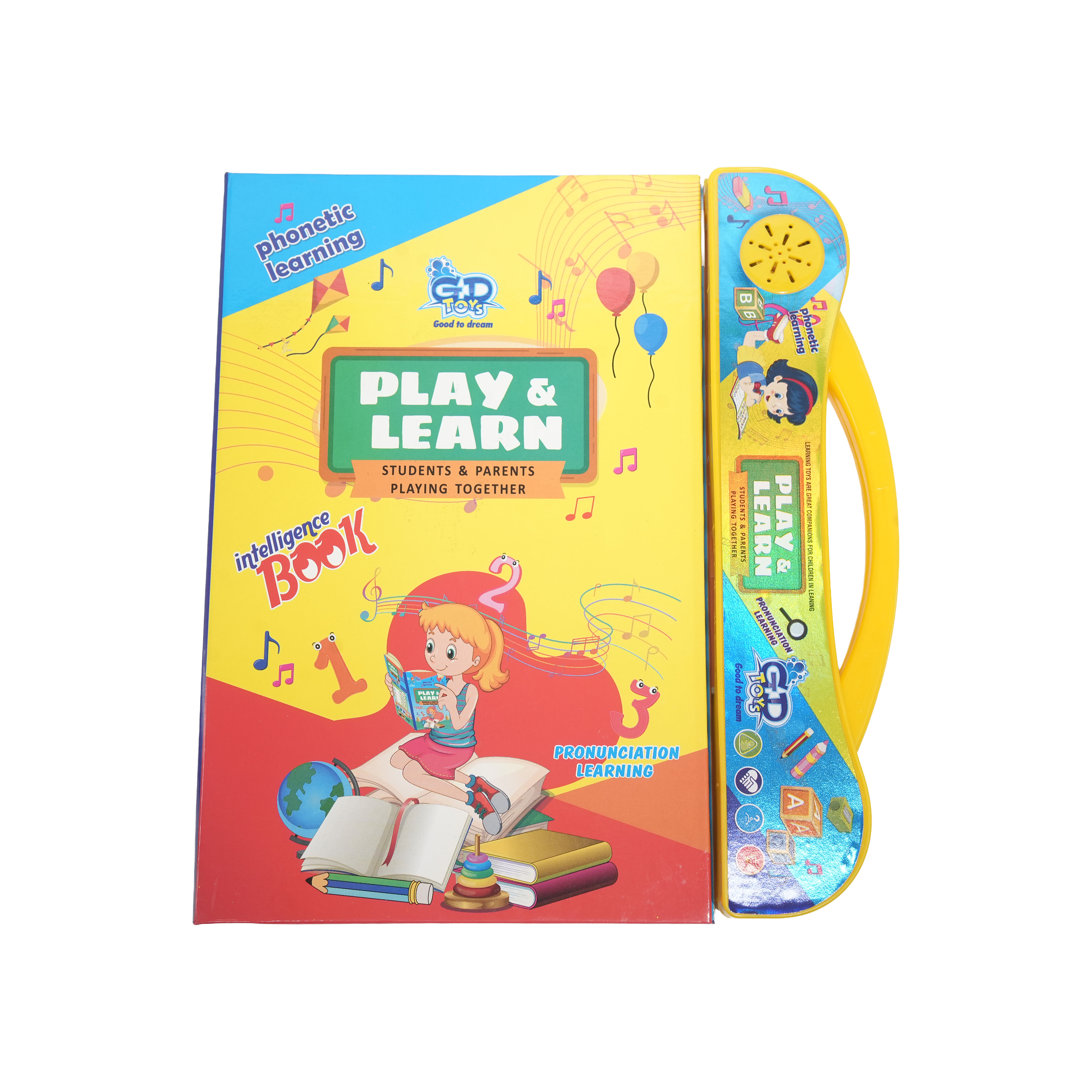 Play & Learn Interactive Sound Book for Kids | Educational Phonics, Writing & Activity Learning Toy - Image 1