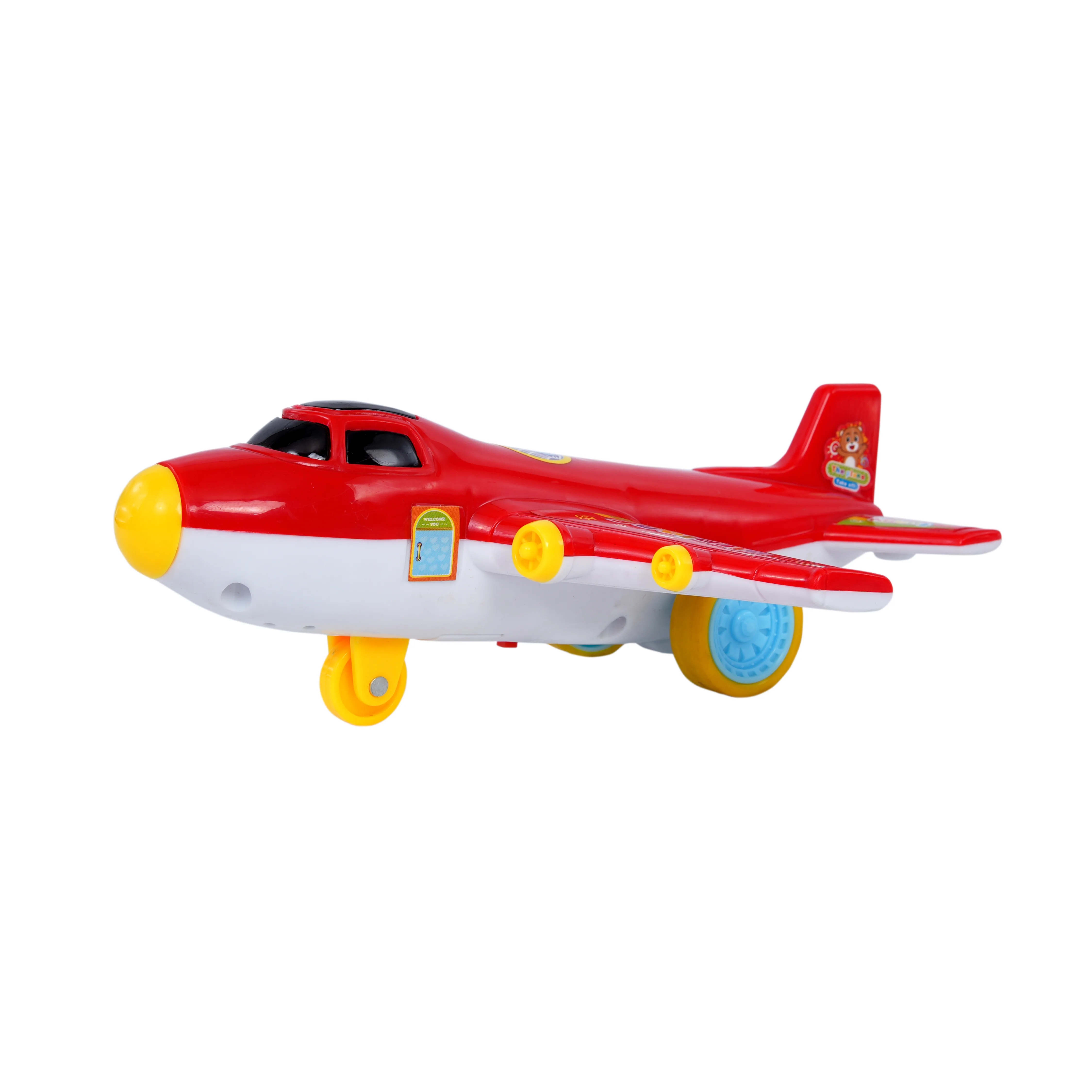 Kids Toy Aeroplane with Rolling Wheels - Image 3