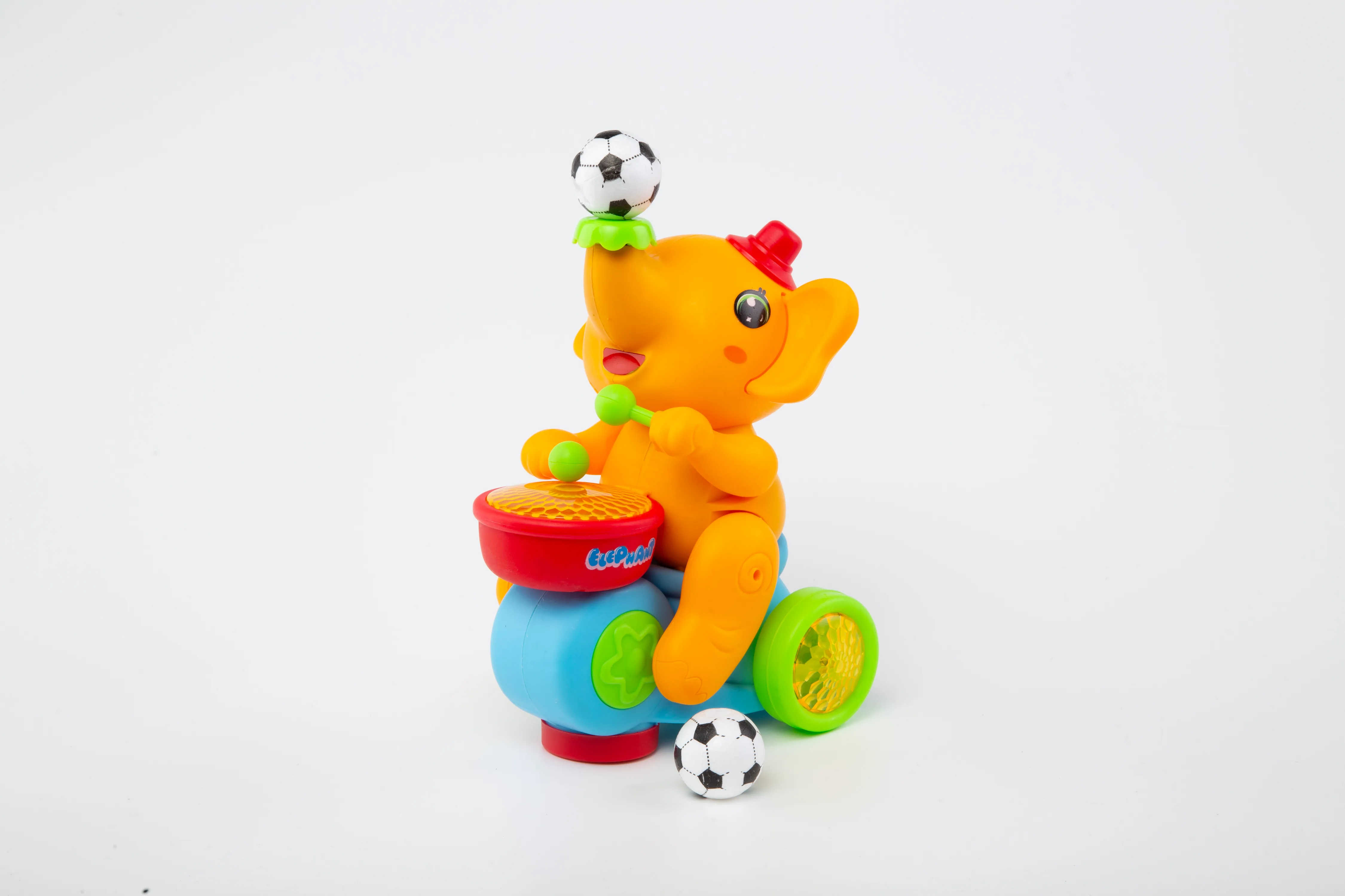 Elephant Musician Toy for Kids | Lights, Music & Levitation Ball | LazyTurtel - Image 1