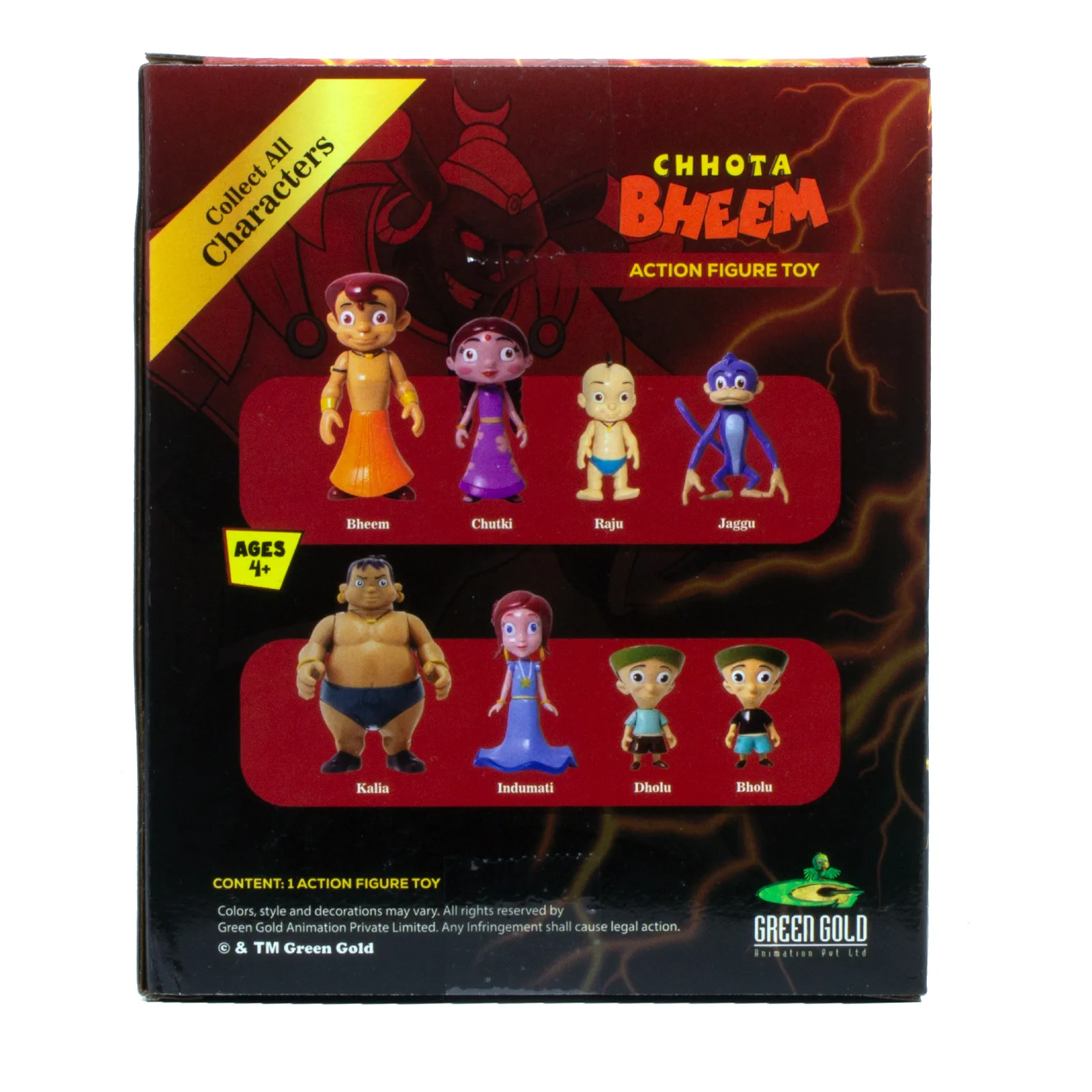 Funskool Chhota Bheem Kirmada Action Figure Toy � Villain Character for Kids - Image 4