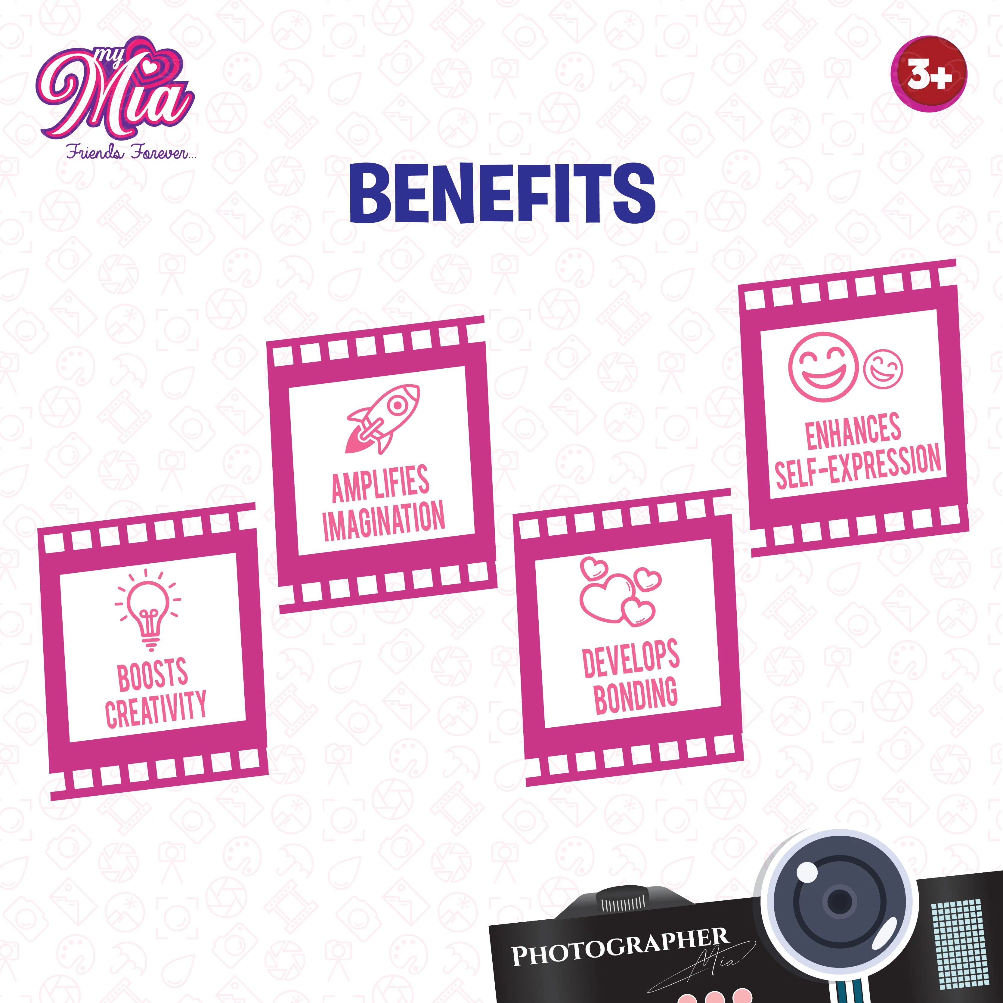 My Mia Photographer Doll Playset � Fashion Role Play Doll with Accessories for Girls - Image 5