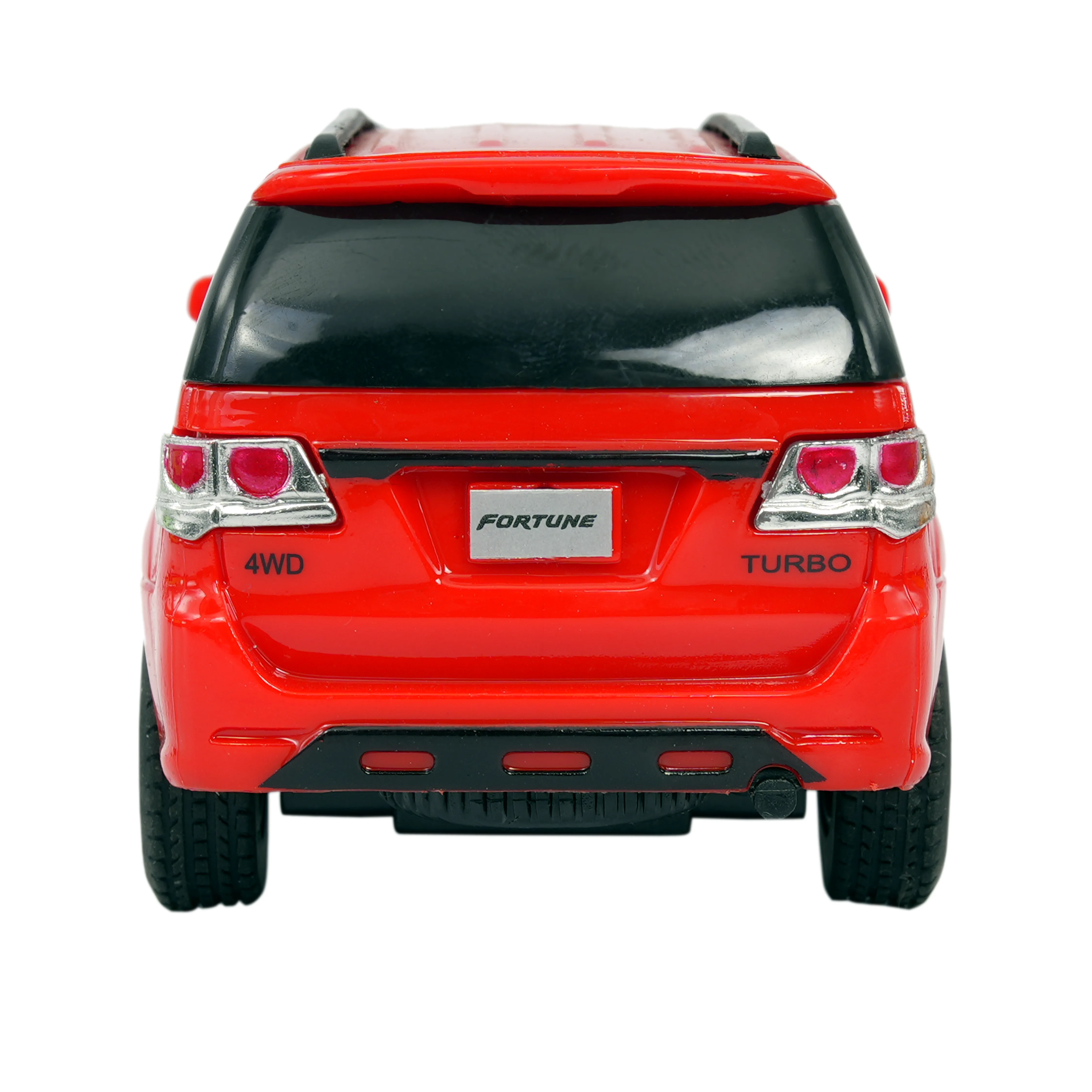 Kids Toy SUV Car � Red Color with Free Rolling Wheels - Image 2