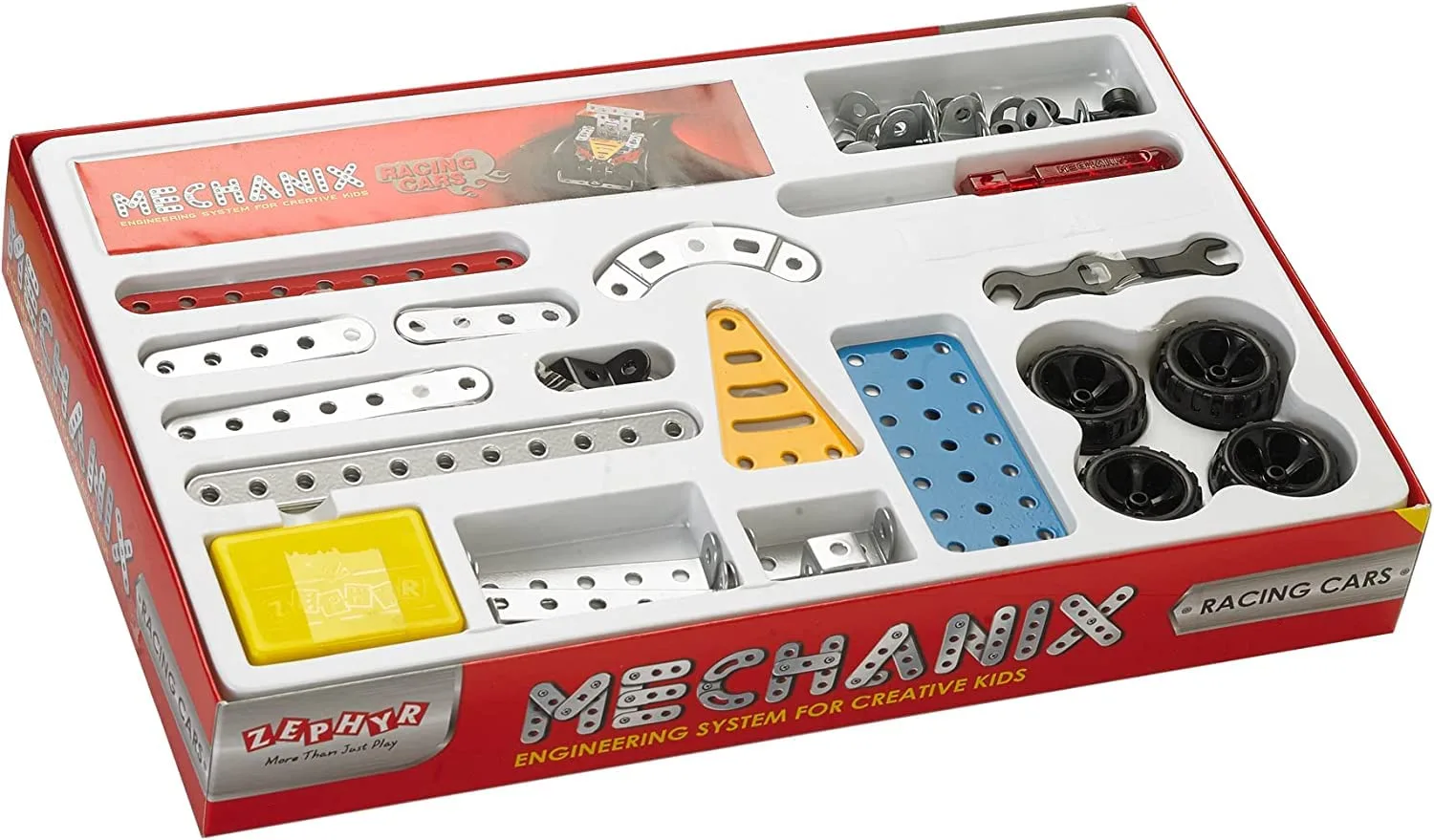 MECHANIX - RACING CARS | 7+ Years | STEM DIY Building Kit | 155 Pieces | Build 15 Models - Image 4