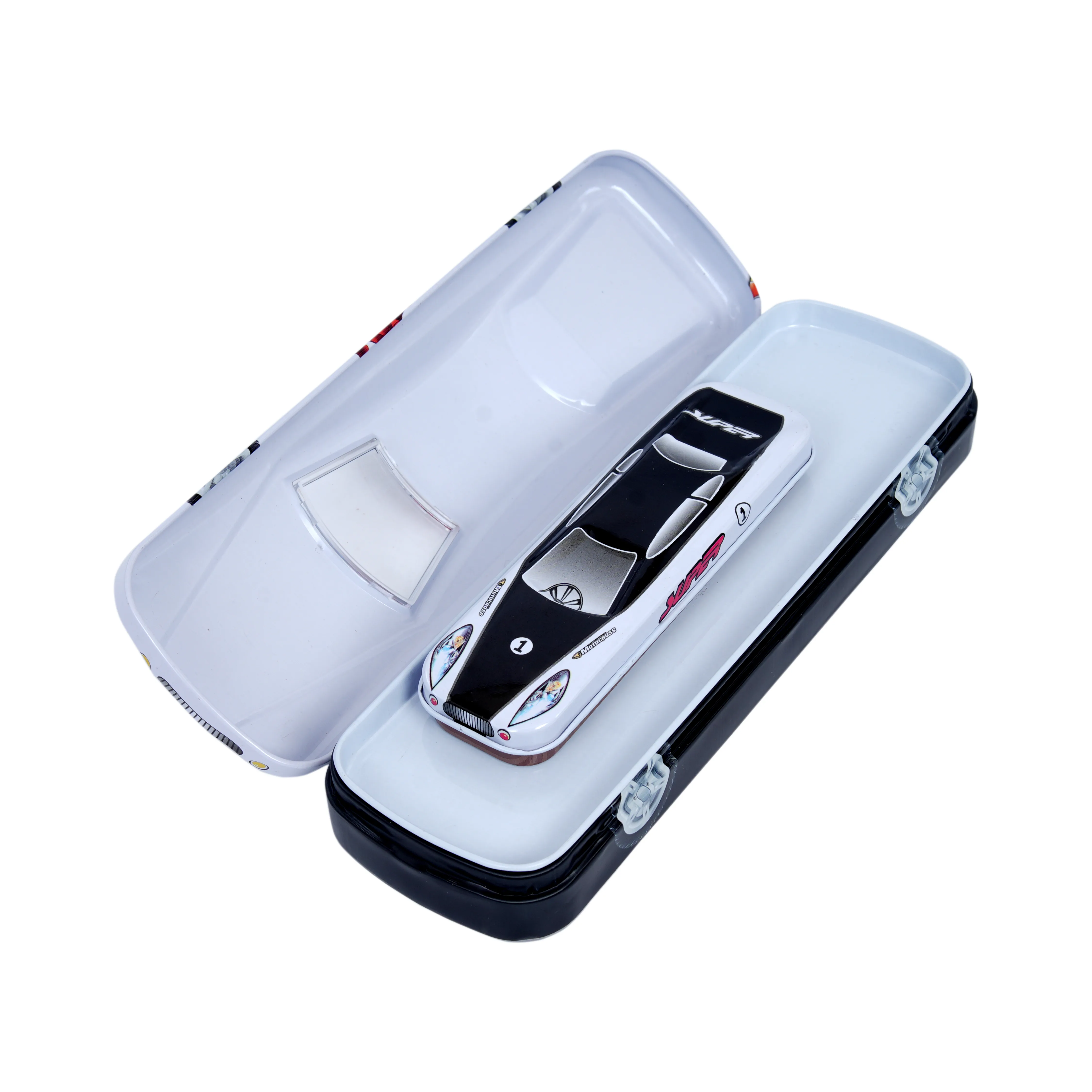 Superhero Car Shaped Pencil Box for Kids - Image 5