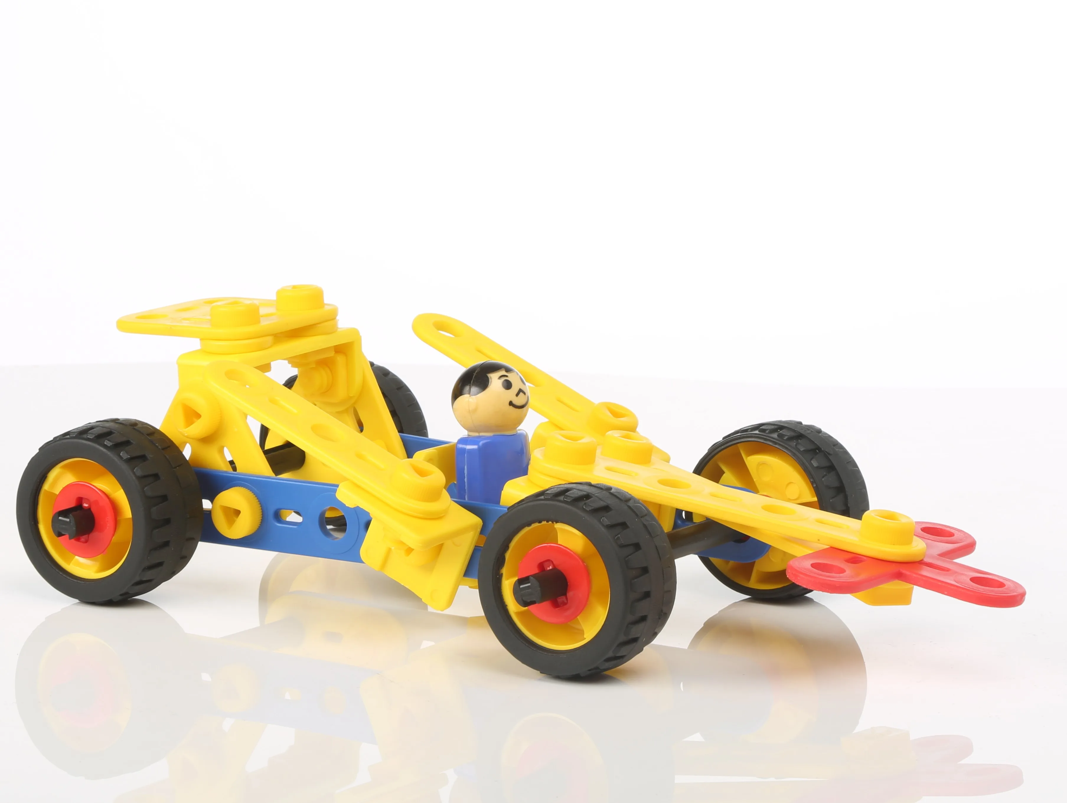 MECHANIX - PLASTIC - CARS - 2 | 3+ Years | STEM DIY Building Kit | 81 Pieces | Build 7 Models - Image 1