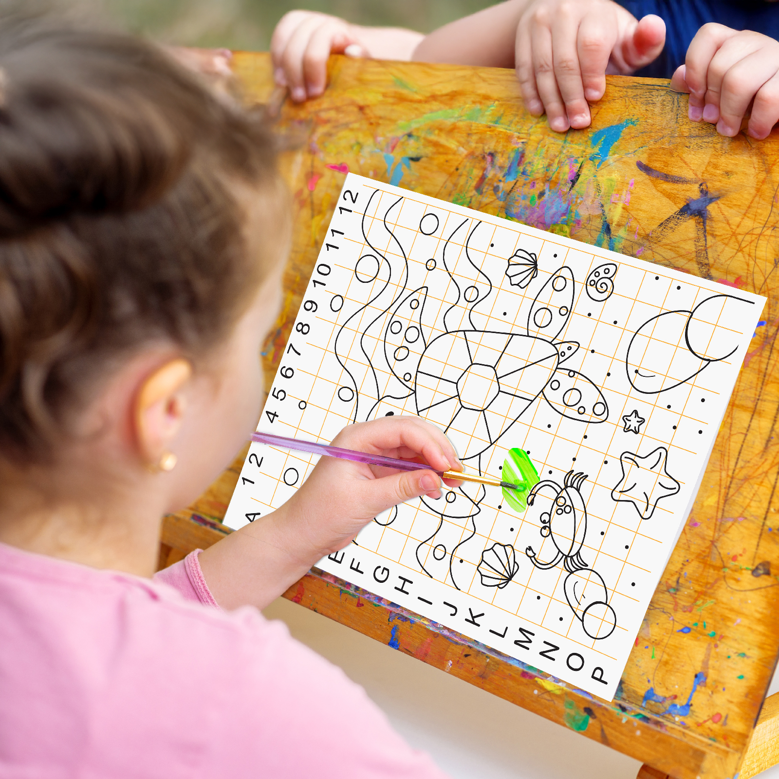 Funskool Handycrafts � Canvas Art Glitter (Glittery Designs Made Easy with the Grid Technique) - Image 5