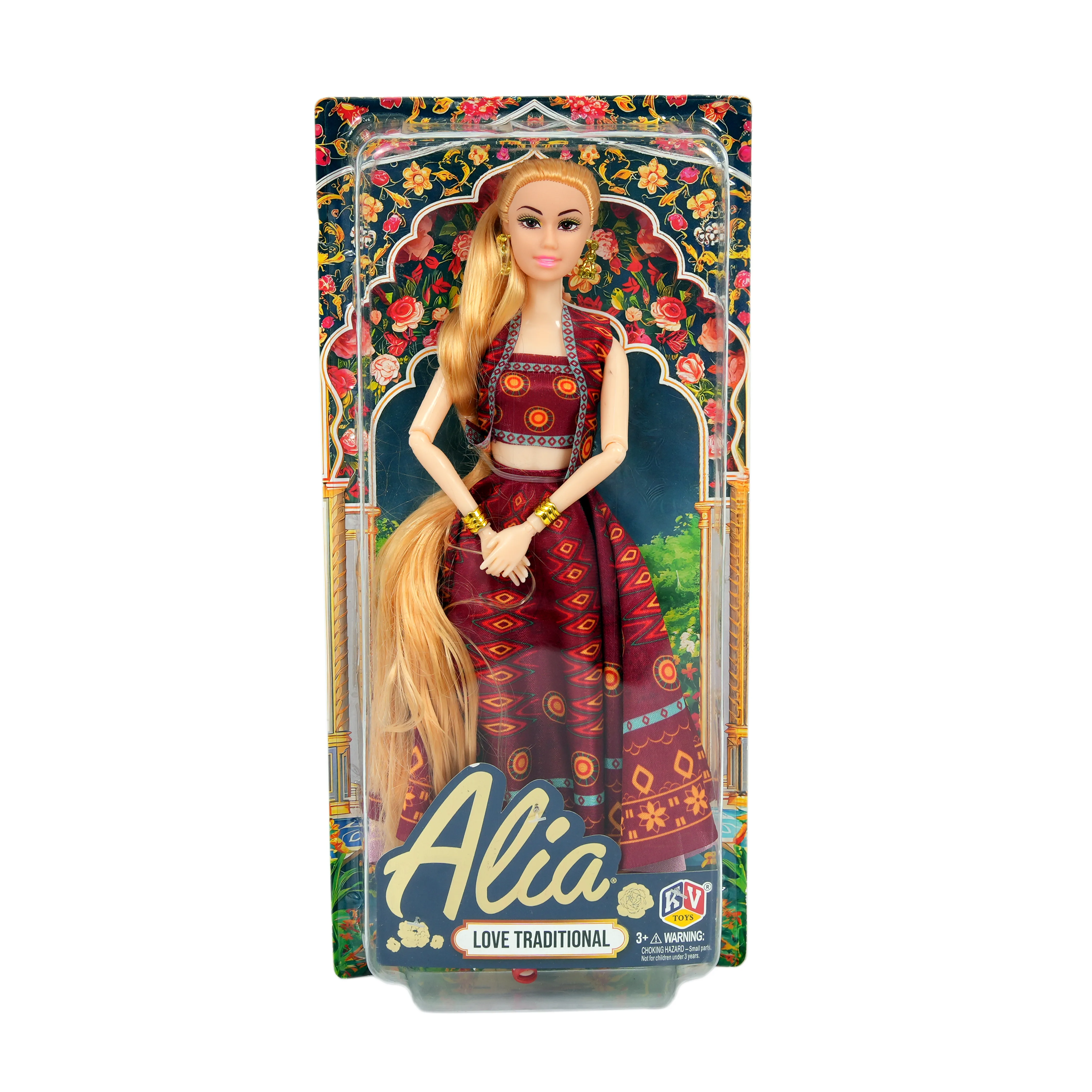 Alia Love Traditional Fashion Doll � Ethnic Wear Style Doll for Girls - Image 1