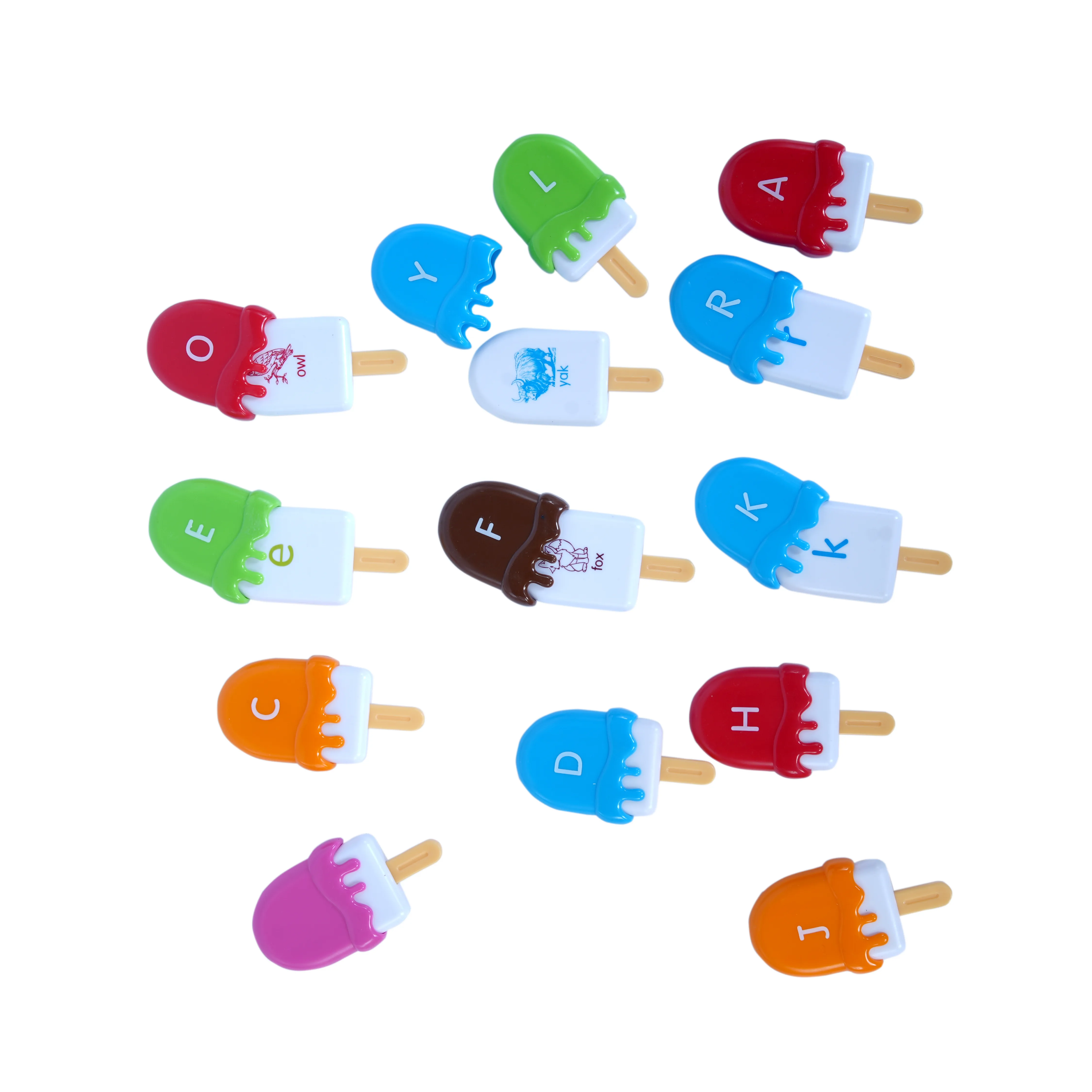 Alphabet Popsicle Learning Toy Set � Colorful A�Z Educational Playset for Kids - Image 3