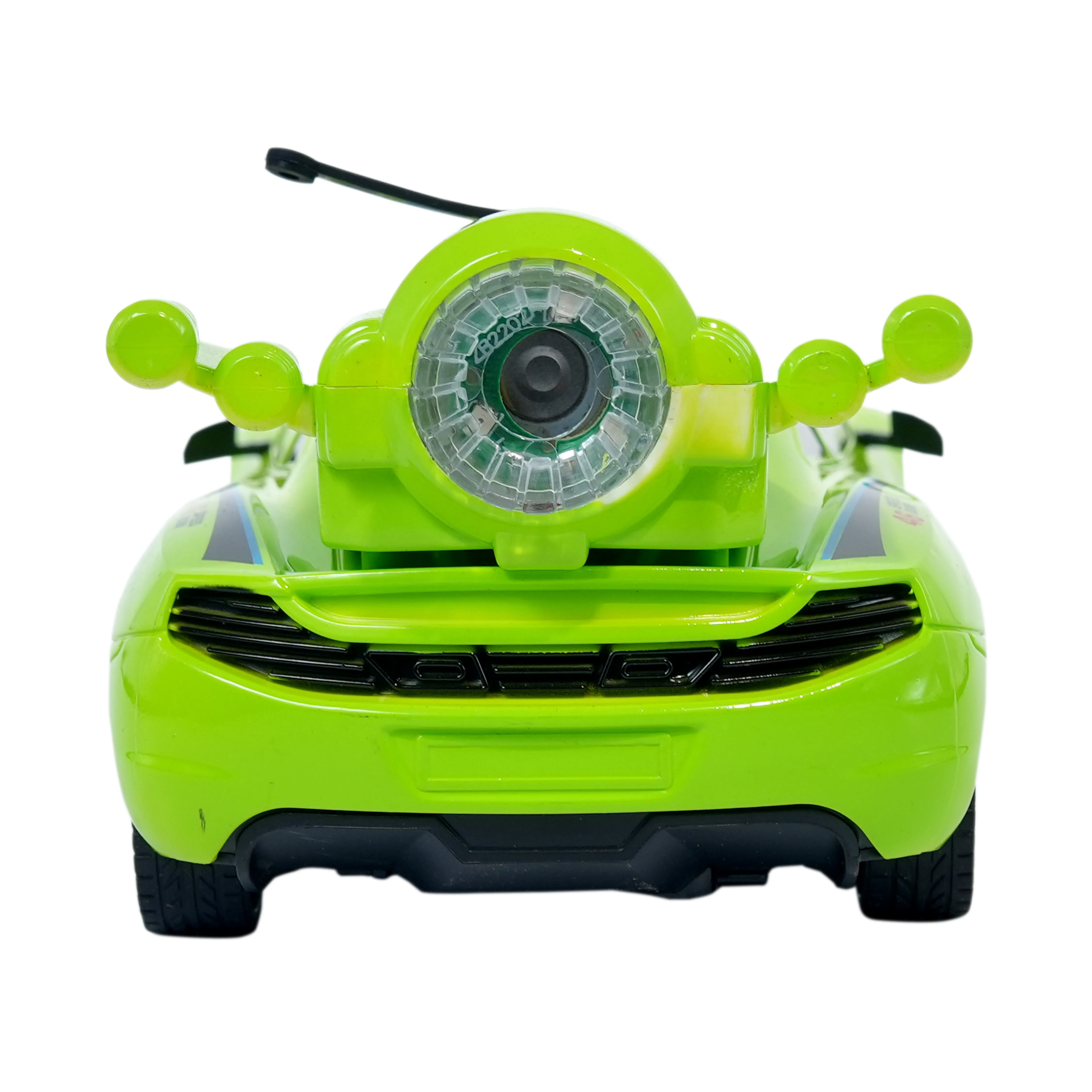 Battle Racing Car Toy with Rotating Cannon � Green Military Style Toy Car - Image 3