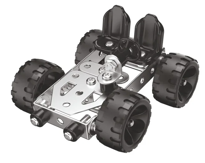 MECHANIX - STEEL - NEO | 7+ Years | STEM DIY Building Kit | 90 Pieces | Build 6 Models - Image 3