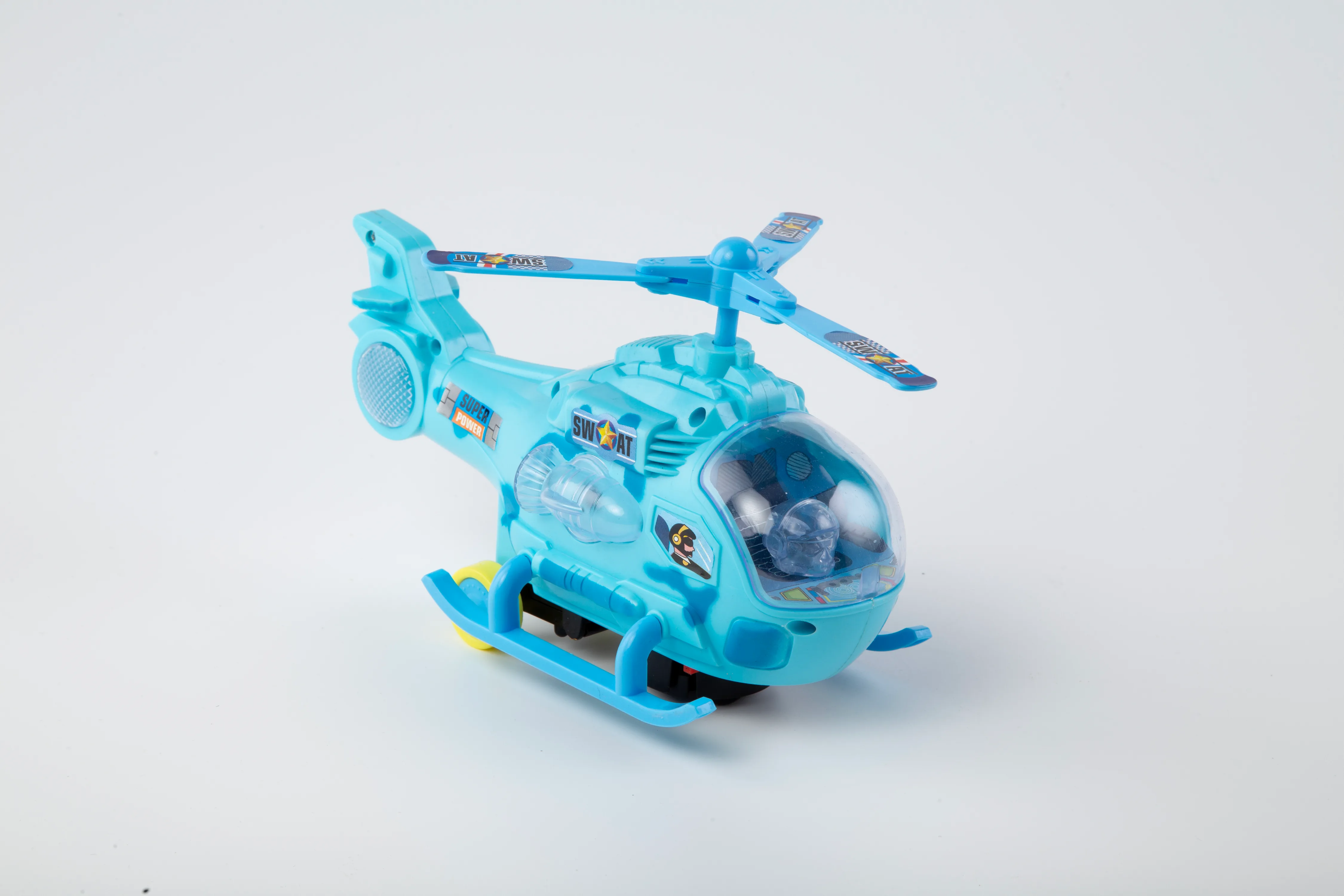 Electric Flash & Light Helicopter Toy for Kids | Rotating Blades, Music & Lights | Lazy Turtle - Image 5
