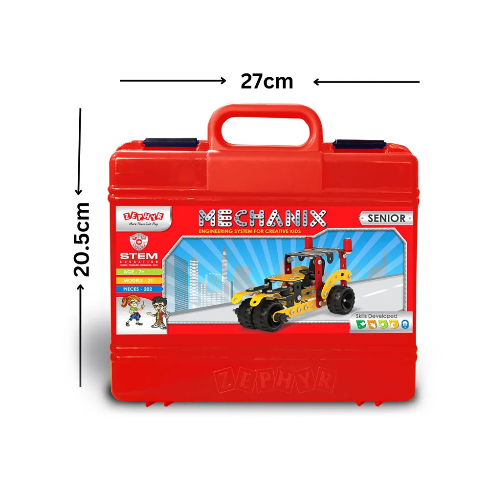 MECHANIX - SENIOR (Smart Bag) | 7+ Years | STEM DIY Building Kit | 202 Pieces | Build 21 Models - Image 3