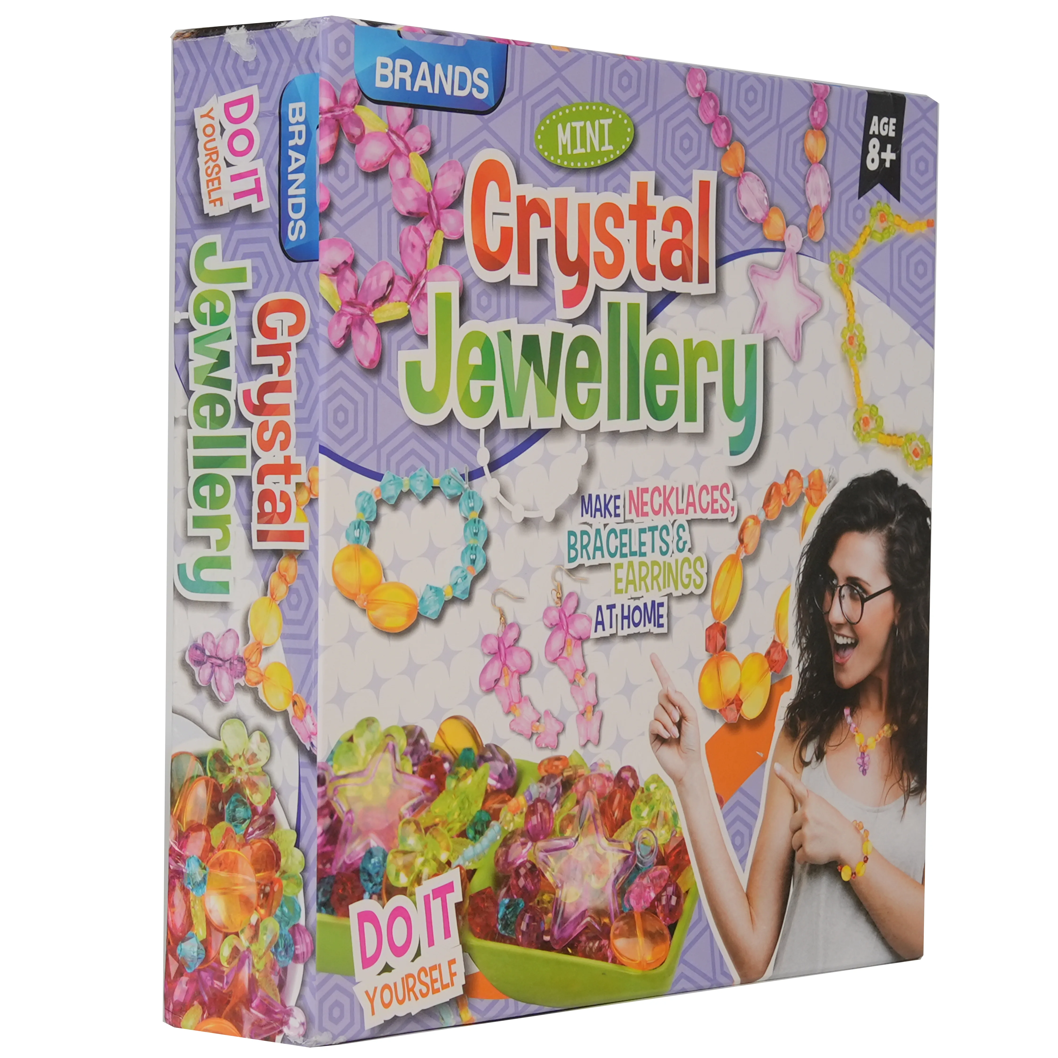 Mini Crystal Jewellery DIY Kit � Make Necklaces, Bracelets & Earrings at Home - Image 4