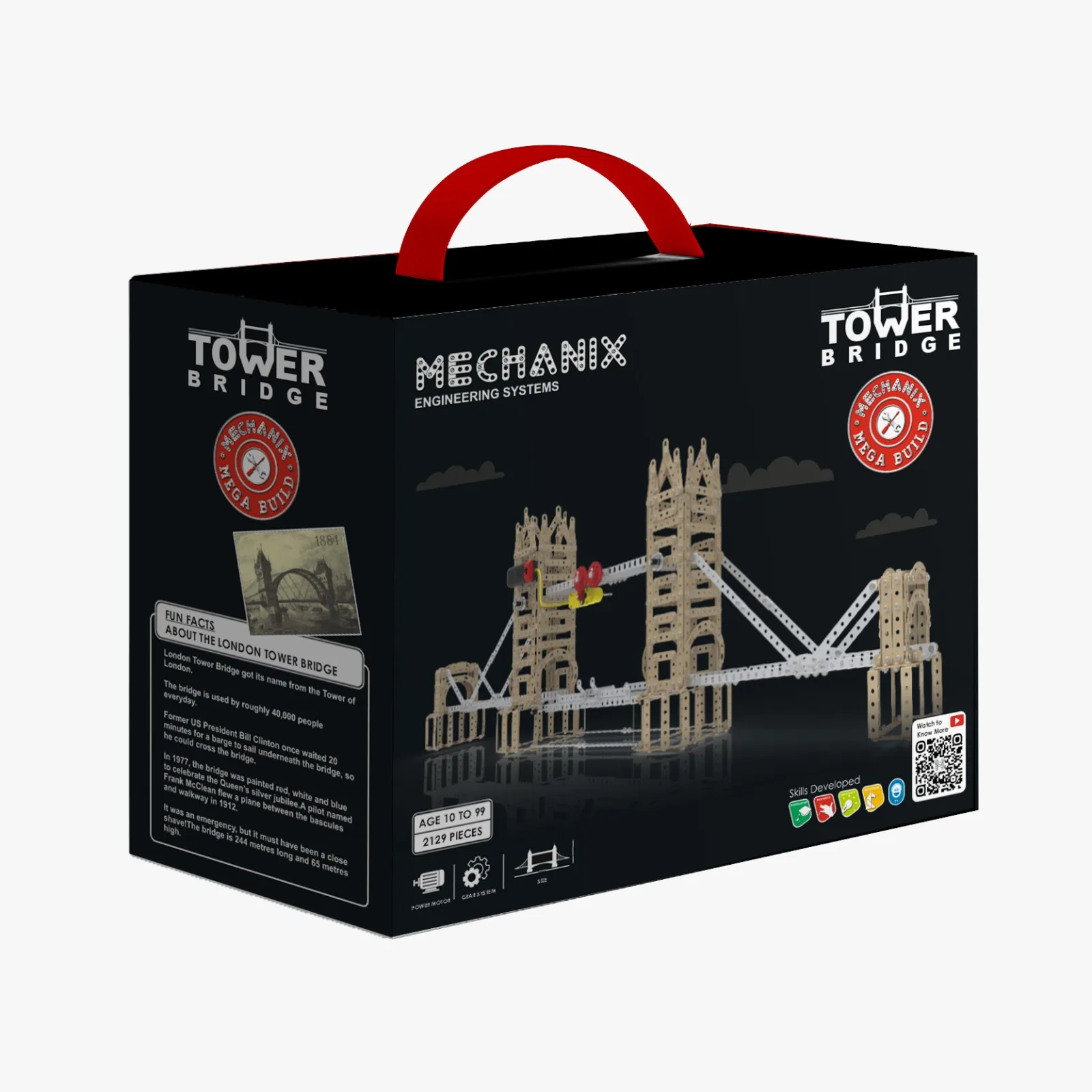 MECHANIX - TOWER BRIDGE | 8+ Years | STEM DIY Building Kit | Pieces | Build Models - Image 3