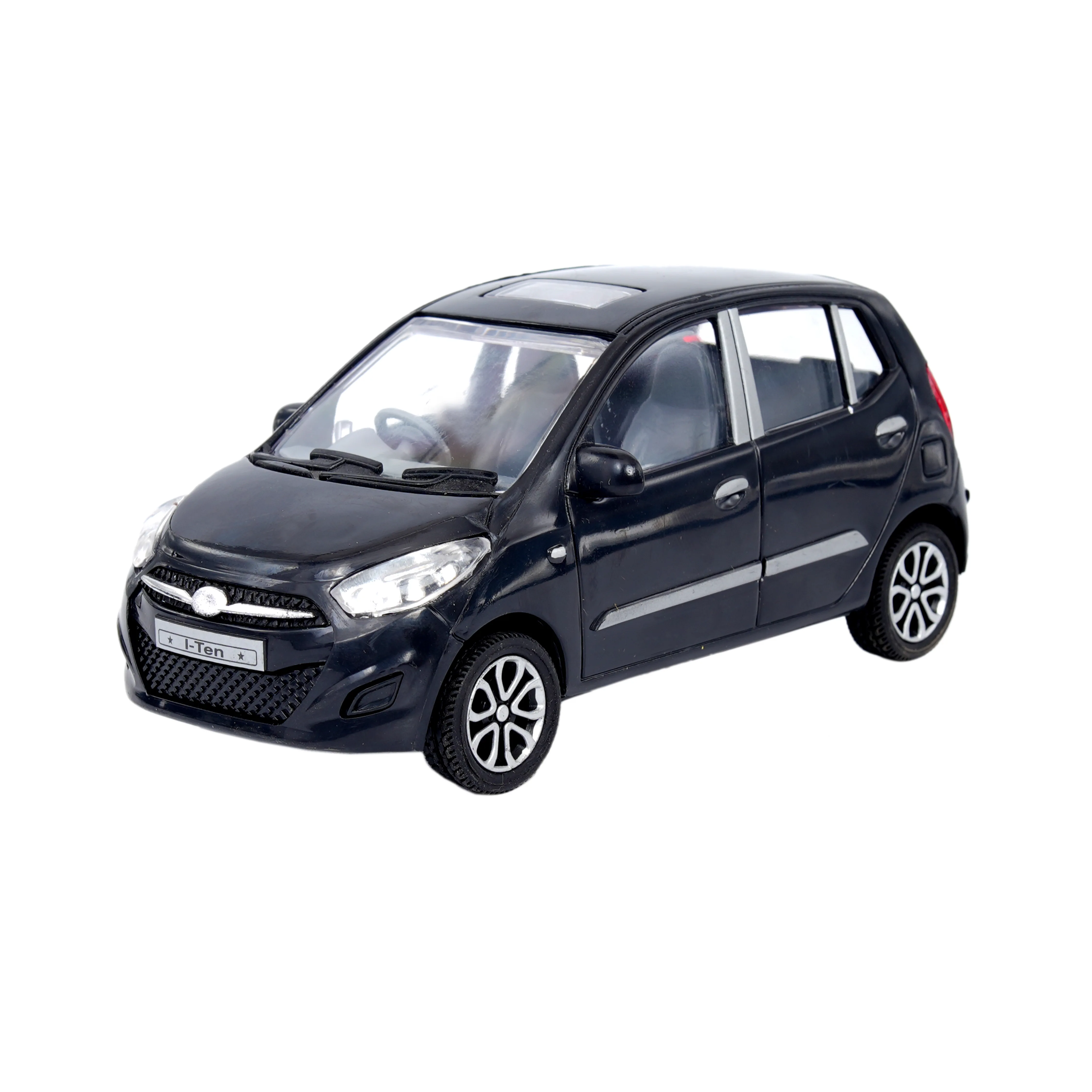 Hatchback Toy Car � Black Mini Die-Cast Model Vehicle for Kids - Image 1