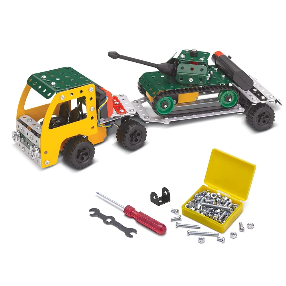 MECHANIX - BATTLE STATION | 8+ Years | STEM DIY Building Kit | 95 Pieces | Build 9 Models - Image 2