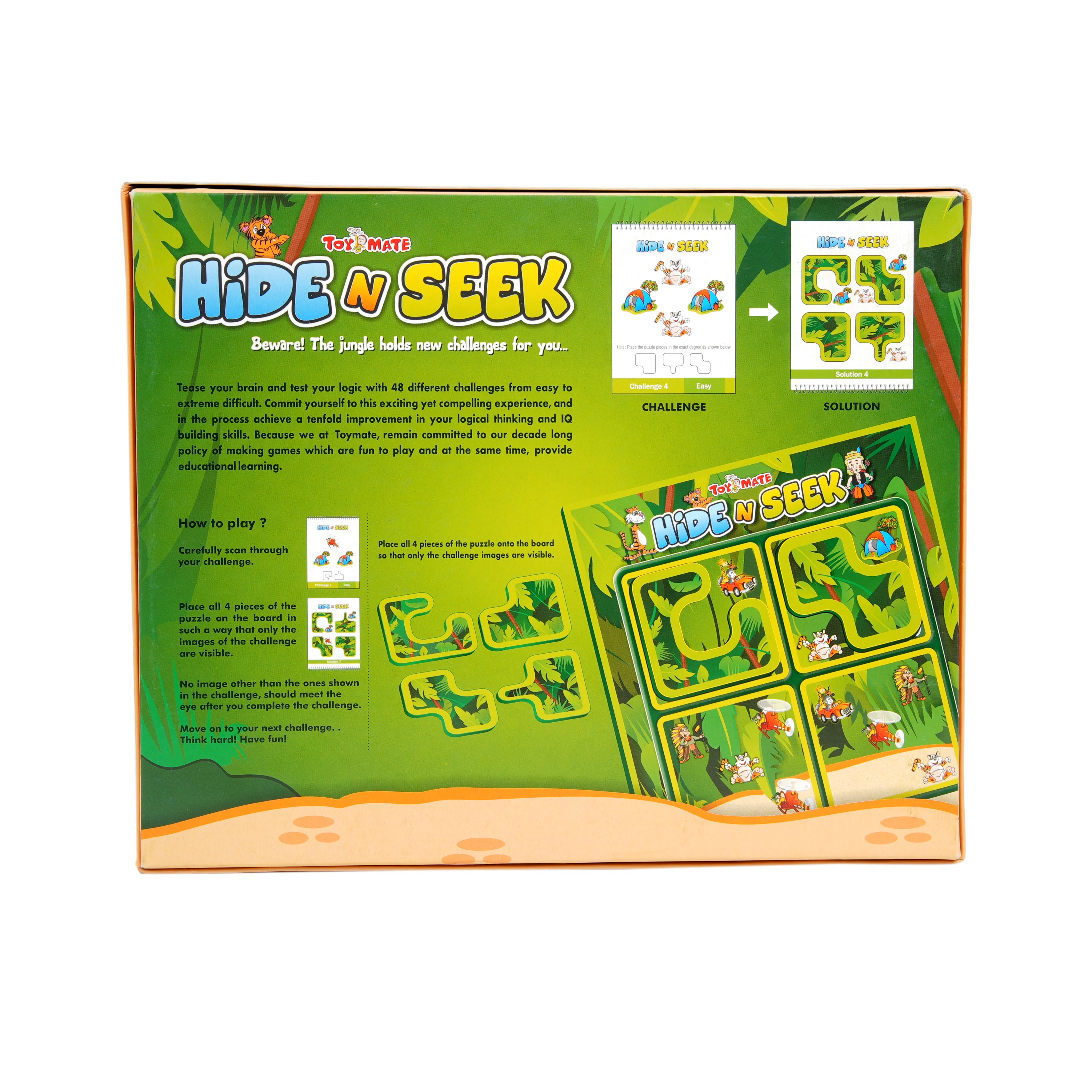 Hide N Seek Jungle Puzzle Board Game - Image 2
