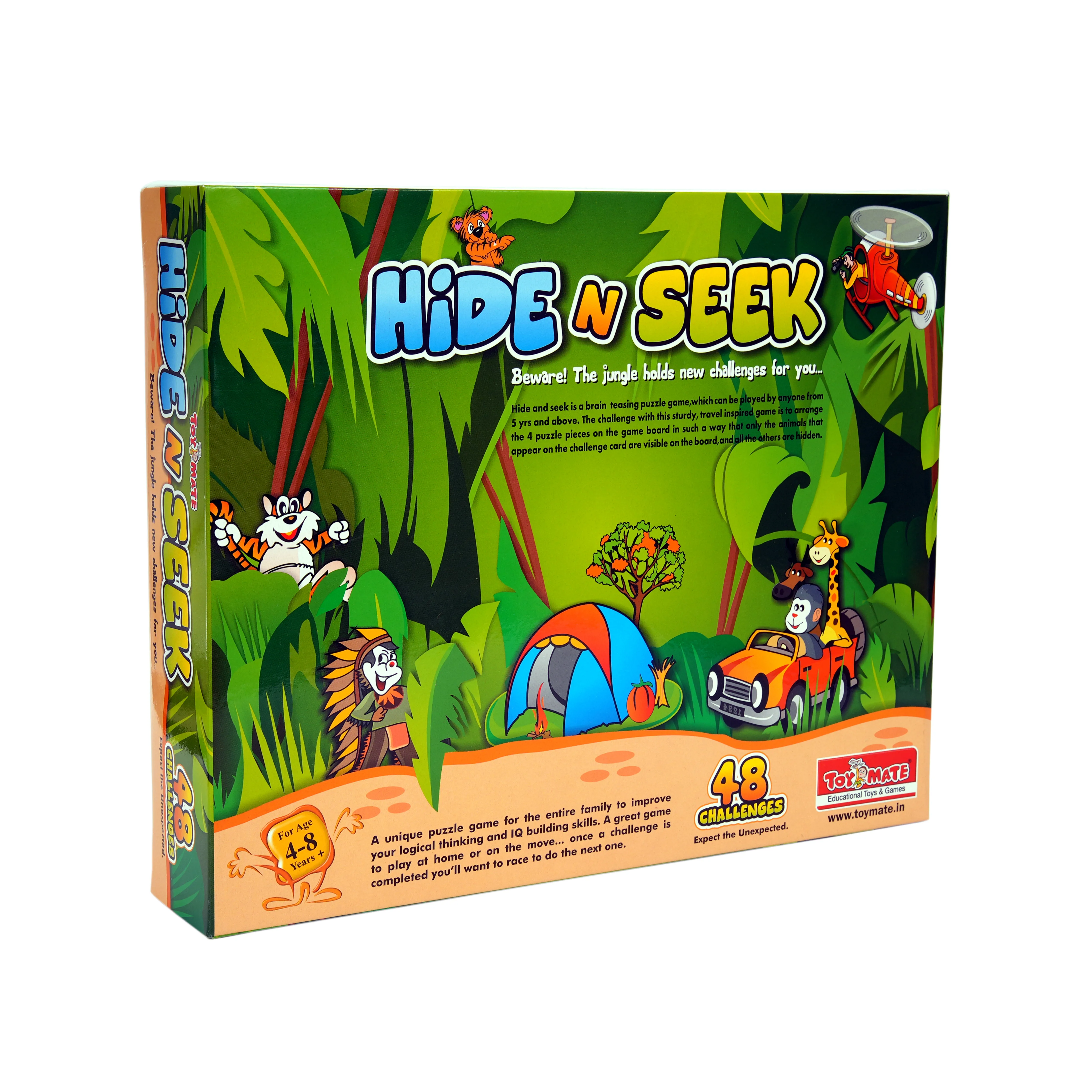 Hide N Seek Jungle Puzzle Board Game - Image 3