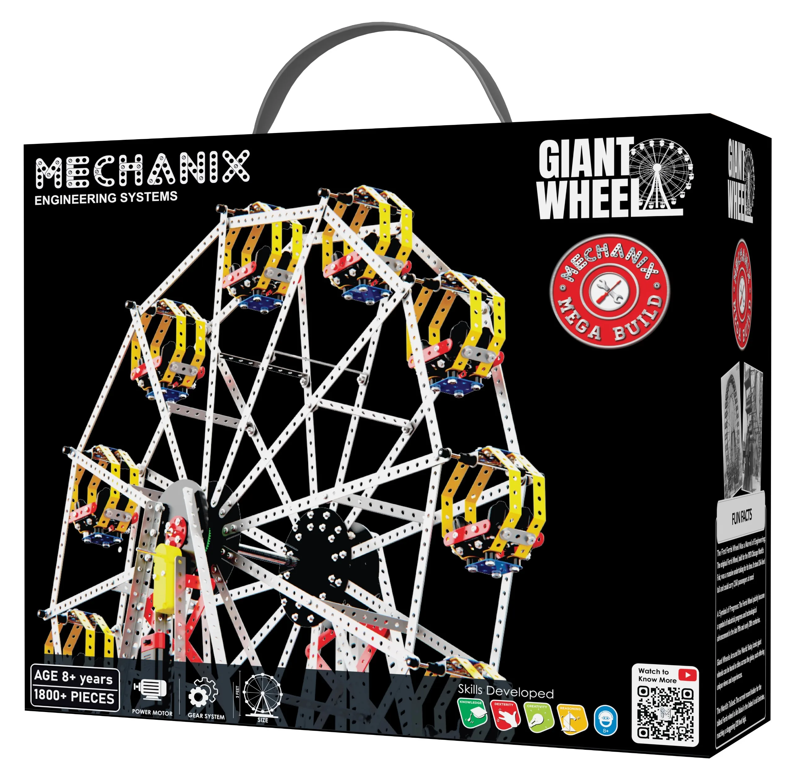 MECHANIX - GIANT WHEEL | 8+ Years | STEM DIY Building Kit | Pieces | Build Models - Image 1