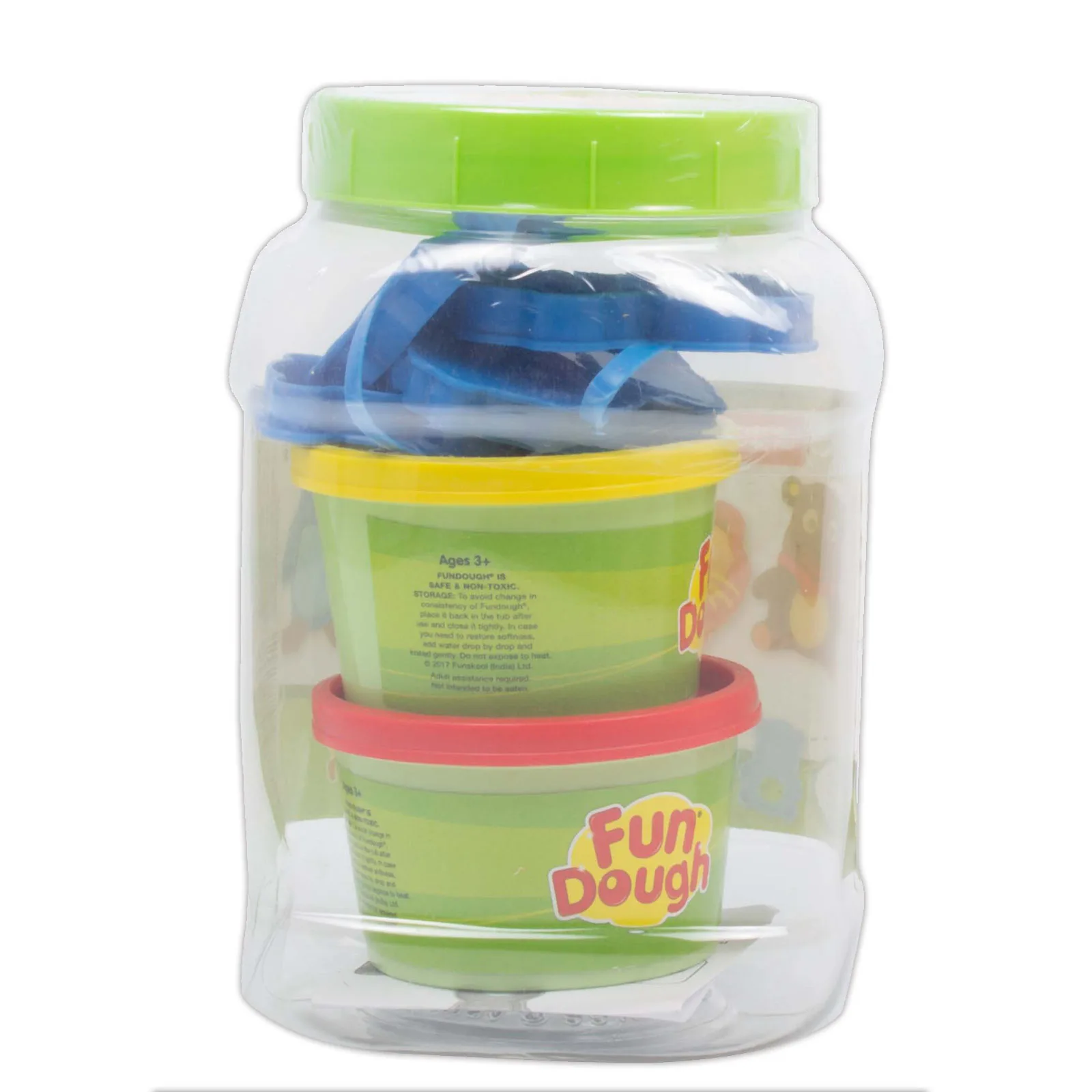 Funskool FunDough Mini Zoo | Animal Dough Set for Kids | Creative Play Kit (Ages 3+) - Image 4