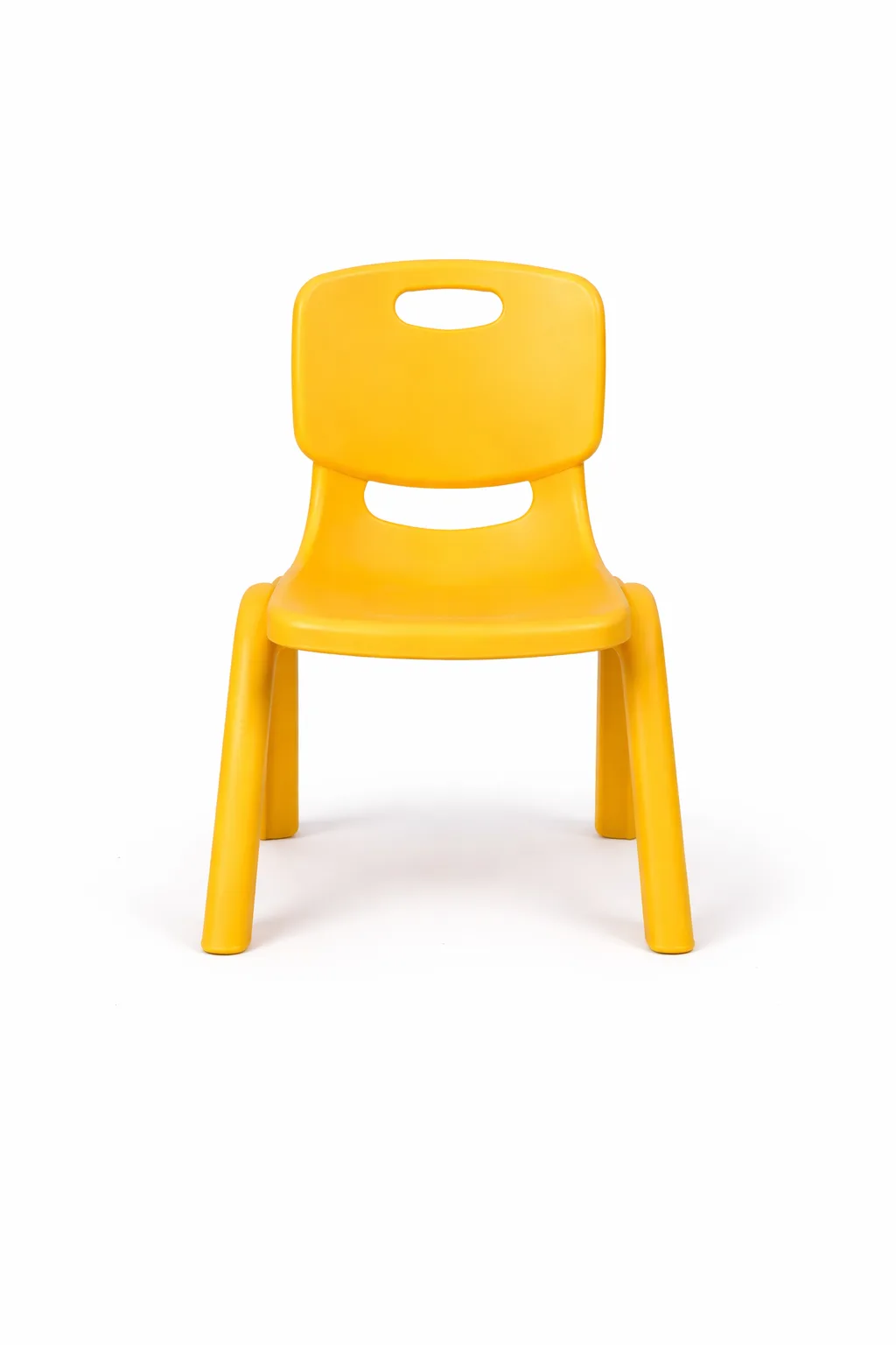 Jolly Plastic Chair for Kids � Yellow - Image 1