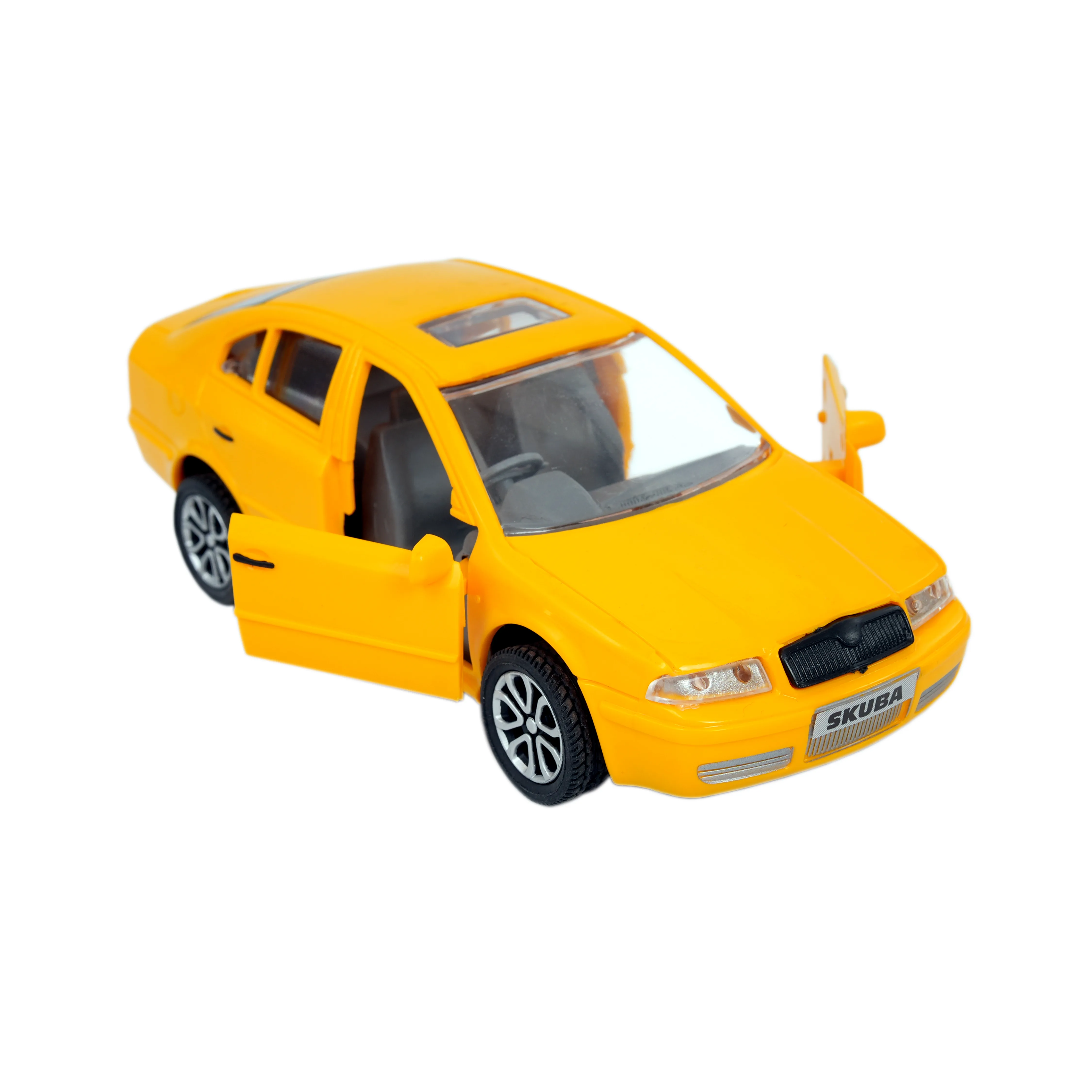 Skuba Yellow Toy Car � Die-Cast Style Pull Back Car for Kids - Image 5