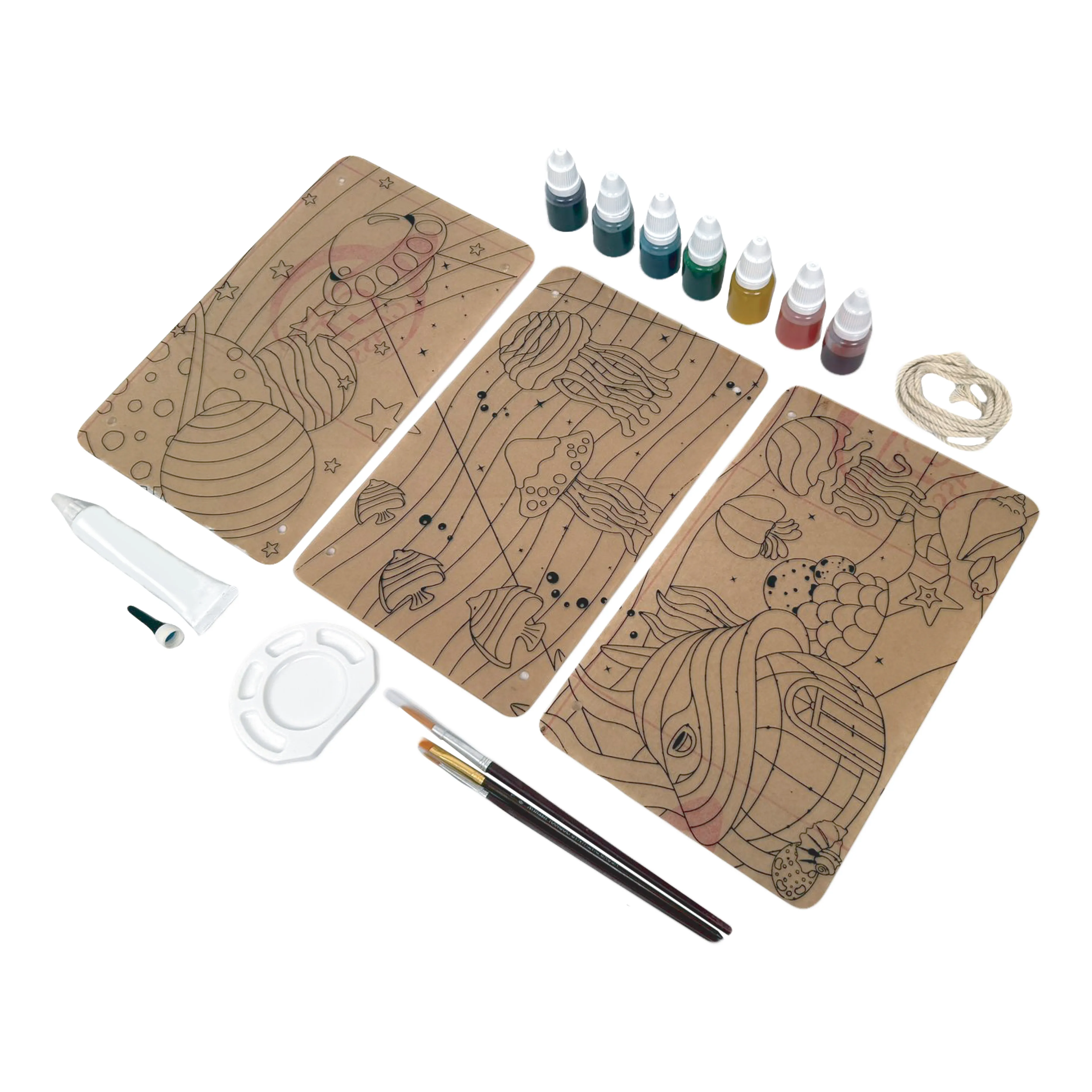 Funskool Handycrafts � Glass Painting Deluxe (More Than Just a Painting Kit!) - Image 5