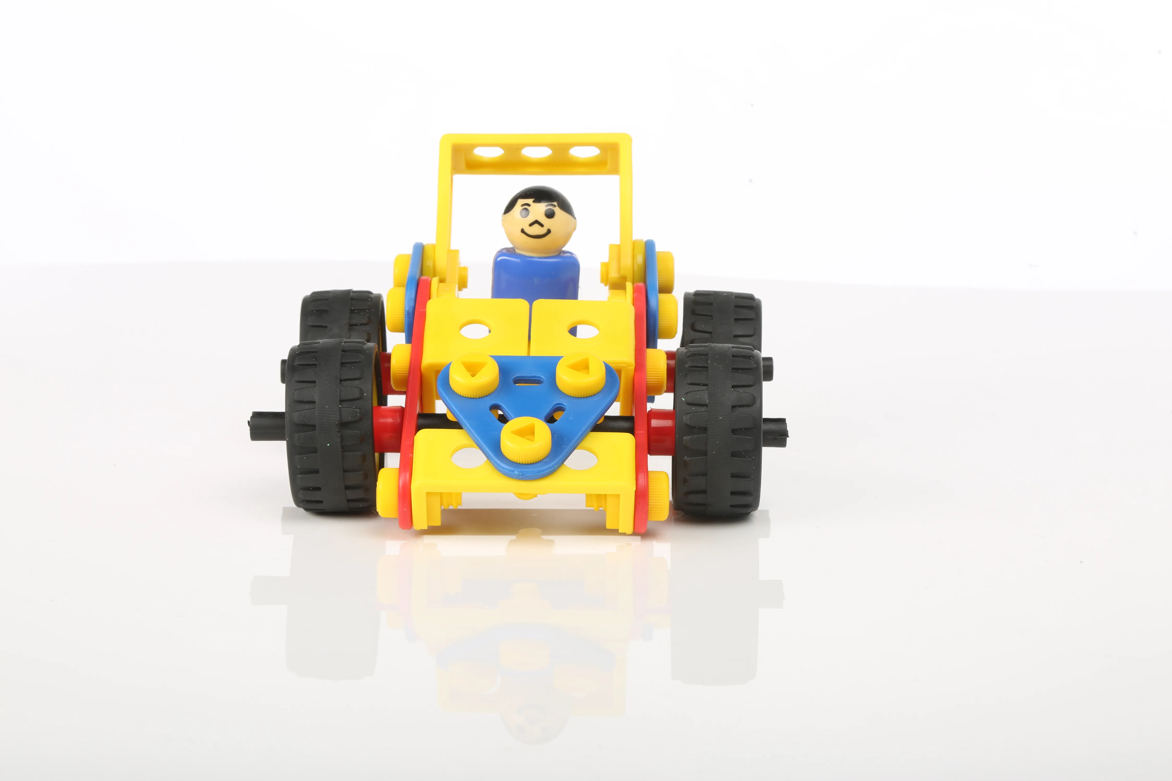 MECHANIX - PLASTIC - CARS - 1 | 3+ Years | STEM DIY Building Kit | 57 Pieces | Build 4 Models - Image 2