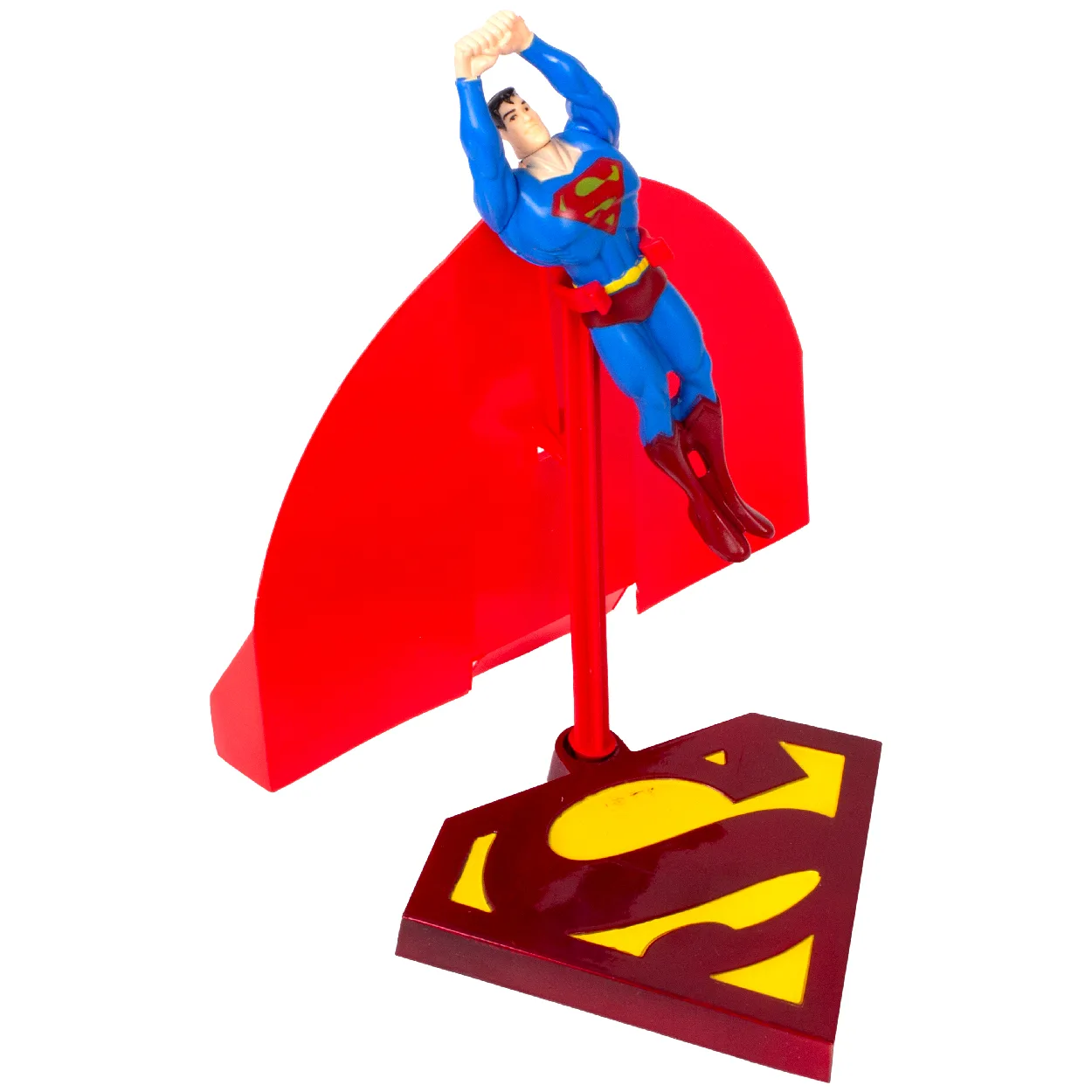 Funskool Classic Action Figure � Flying Superman (with Display Stand & Rotating Flight Pose) - Image 1
