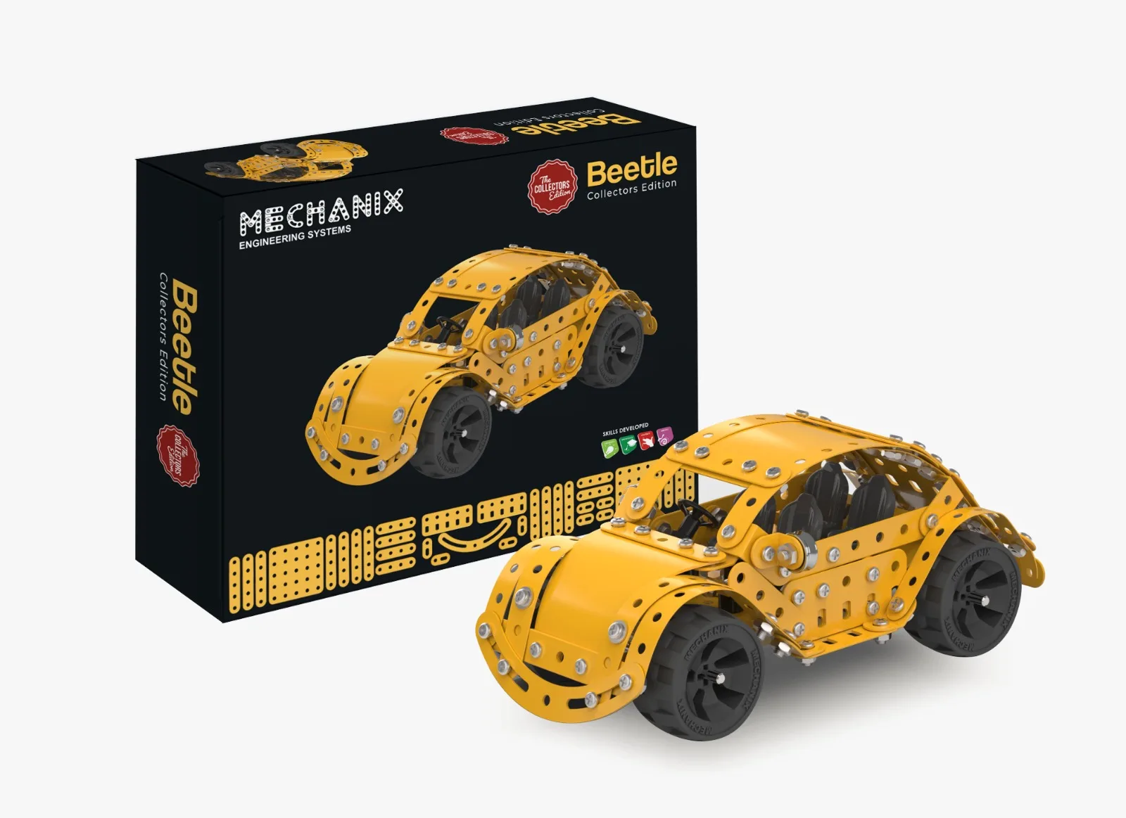 MECHANIX - BEETLE | 8+ Years | STEM DIY Building Kit | 205 Pieces | Build 1 Models - Image 4