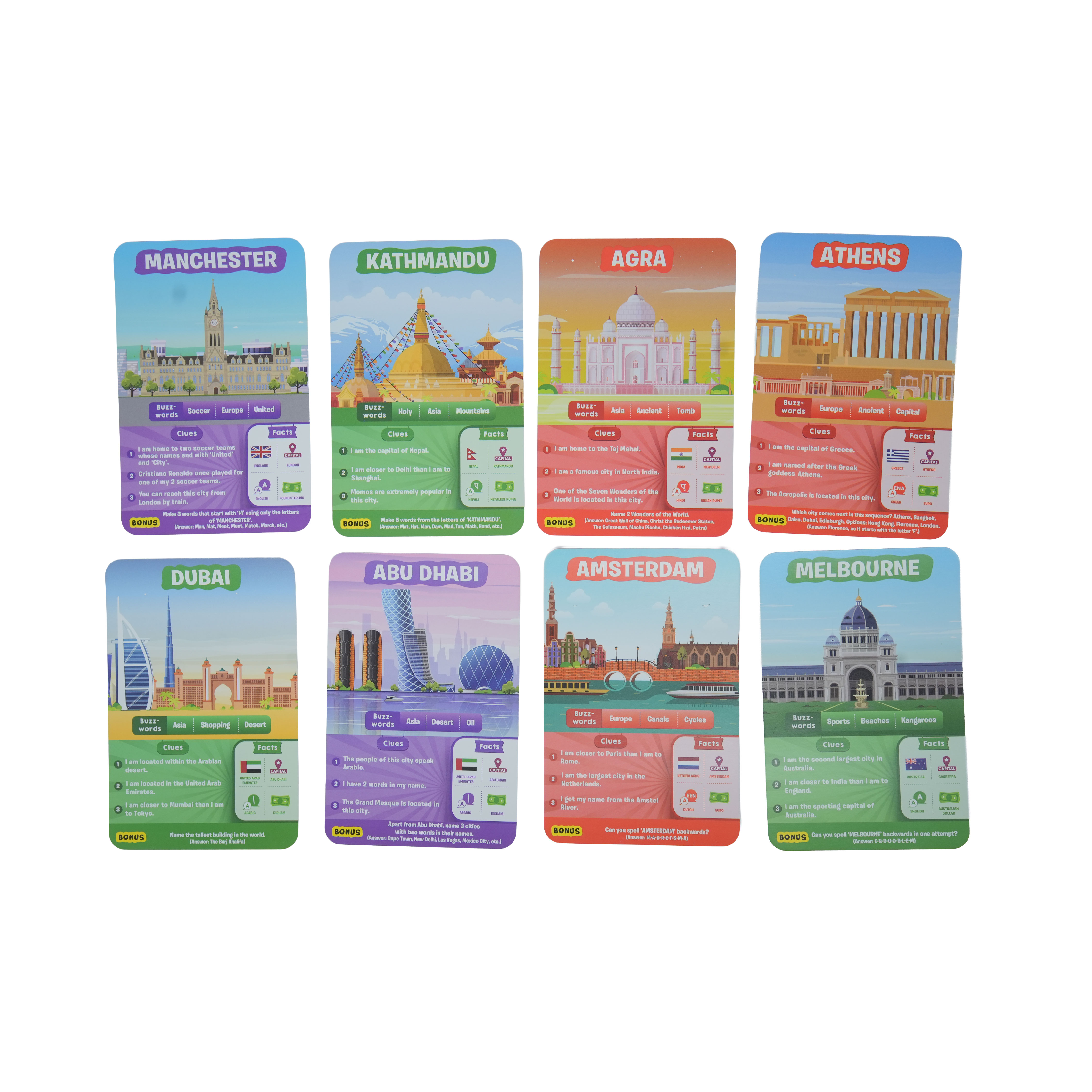 Guess in 10 � Cities Around the World | Skillmatics Educational Card Game - Image 5
