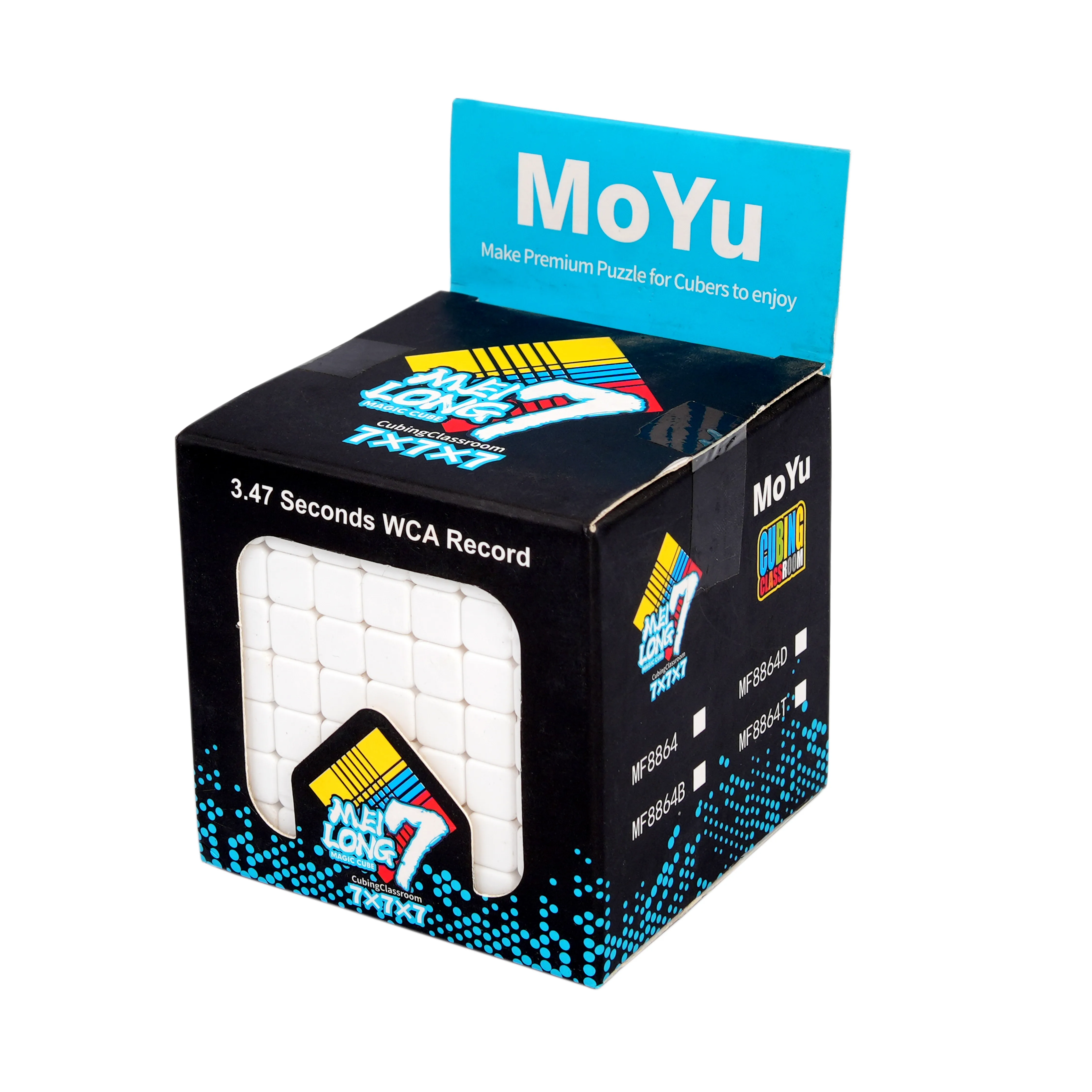 MoYu MeiLong 7�7 Stickerless Speed Cube � Magic Puzzle Cube for Kids & Adults - Image 3