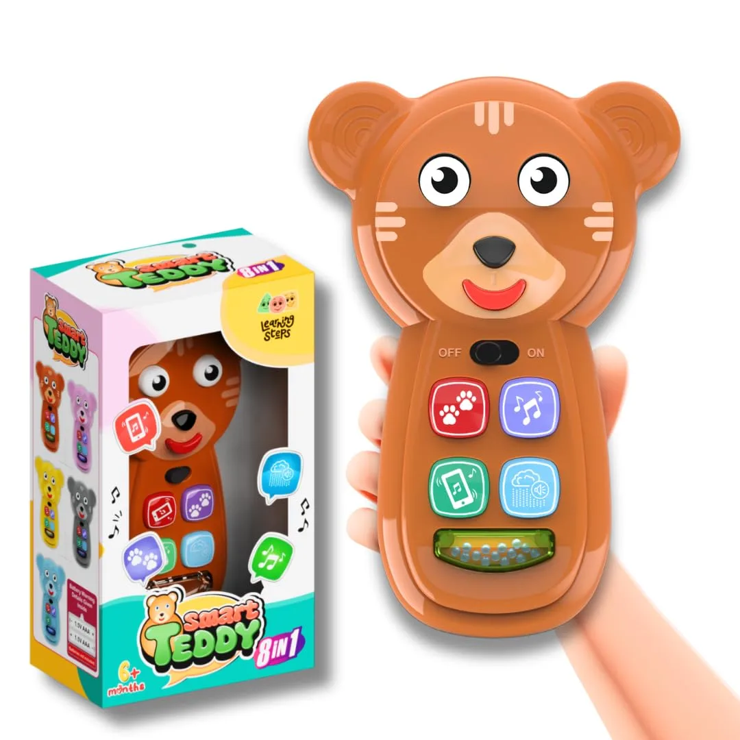 SMART TEDDY | 6+ Months | Learning Steps Educational Toy