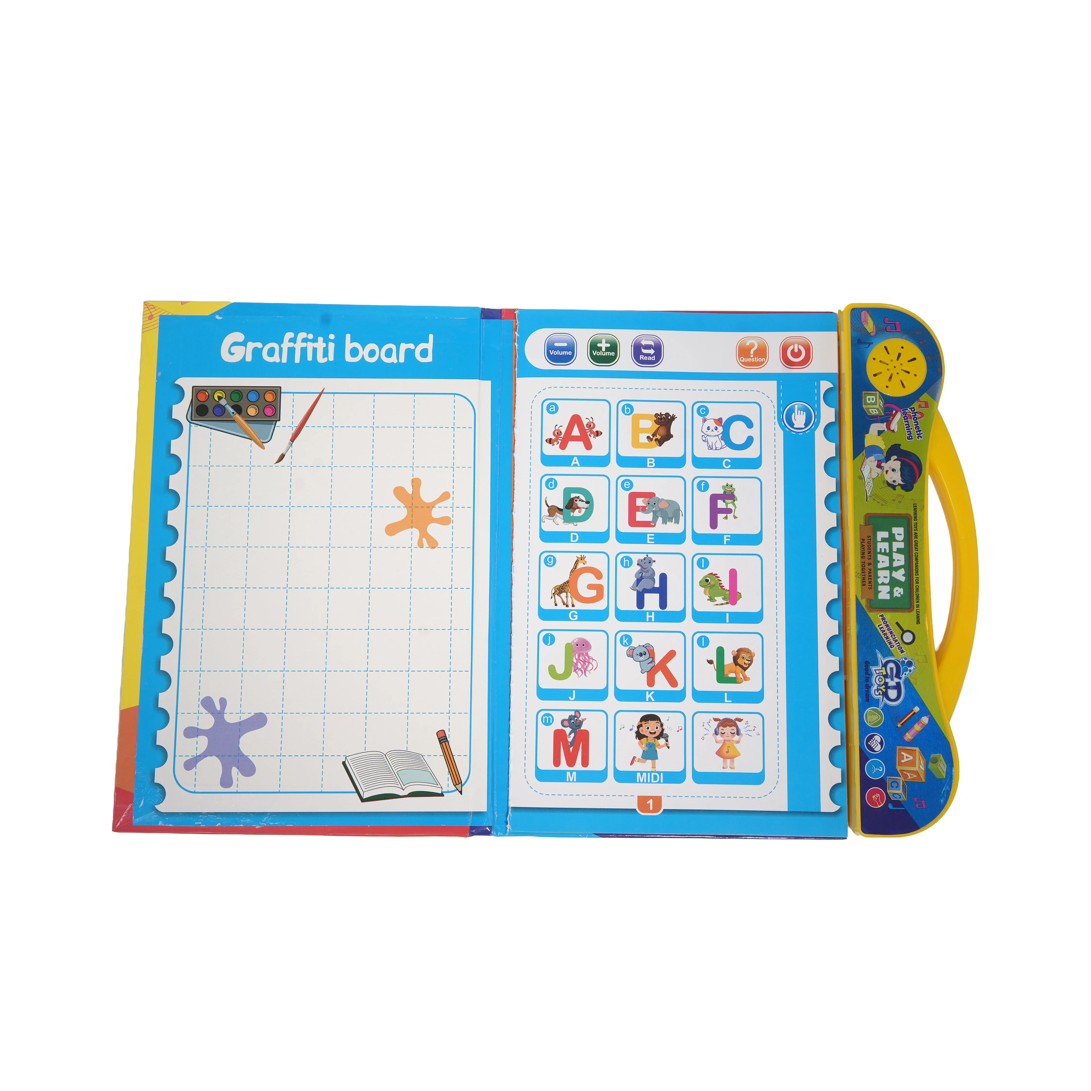Play & Learn Educational Intelligence Book for Kids � Phonics, Numbers & Pronunciation Learning - Image 3