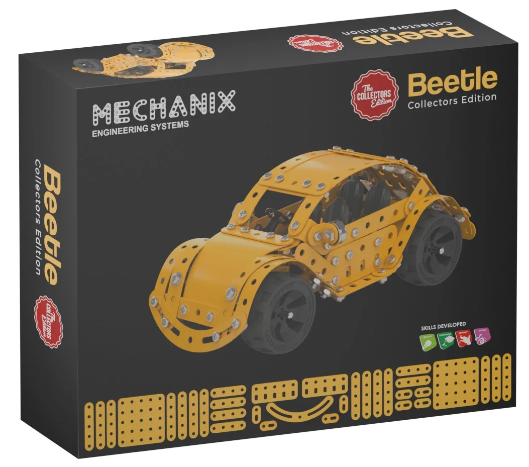 MECHANIX - BEETLE | 8+ Years | STEM DIY Building Kit | 205 Pieces | Build 1 Models - Image 1