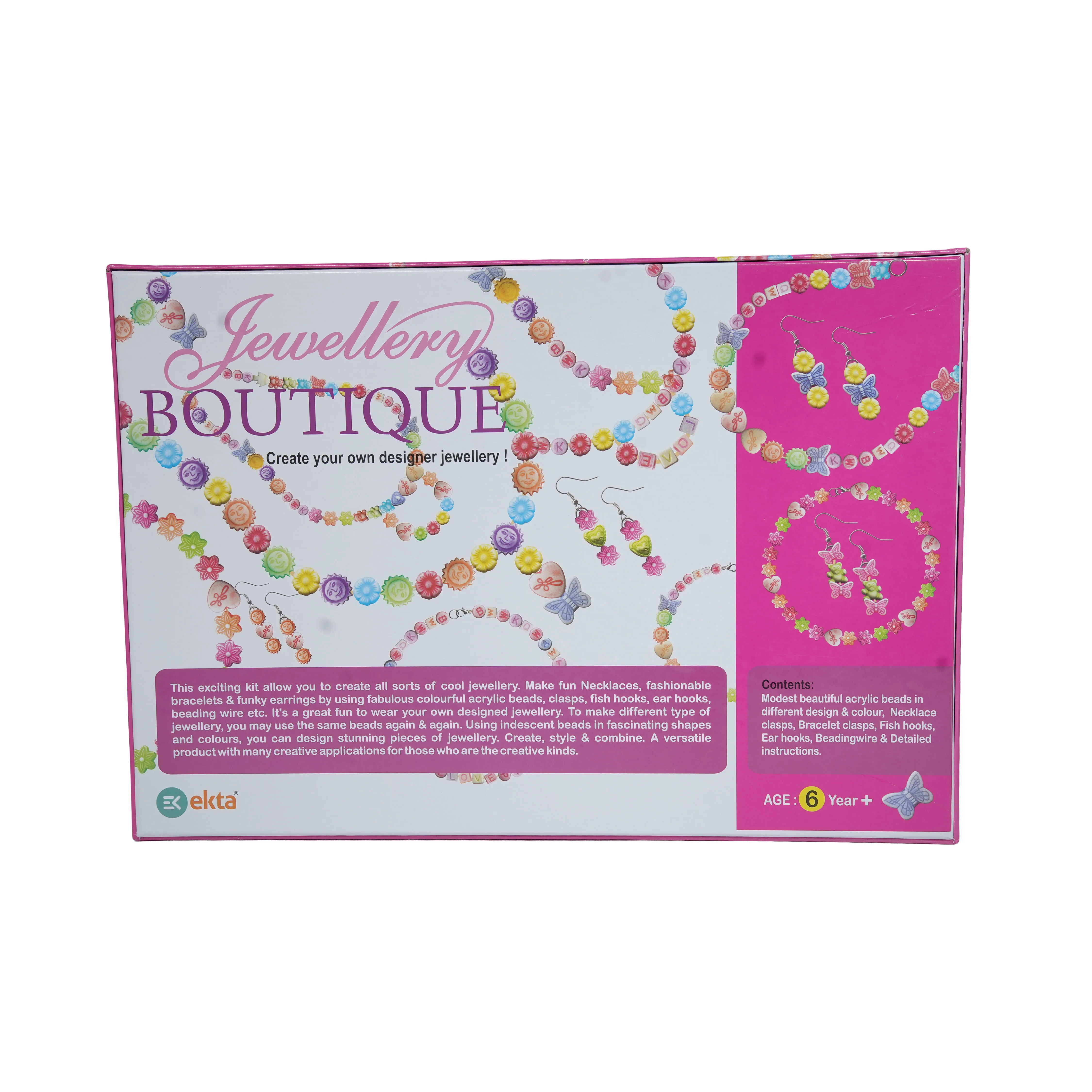 Jewellery Boutique DIY Beads Craft Kit for Kids - Image 2