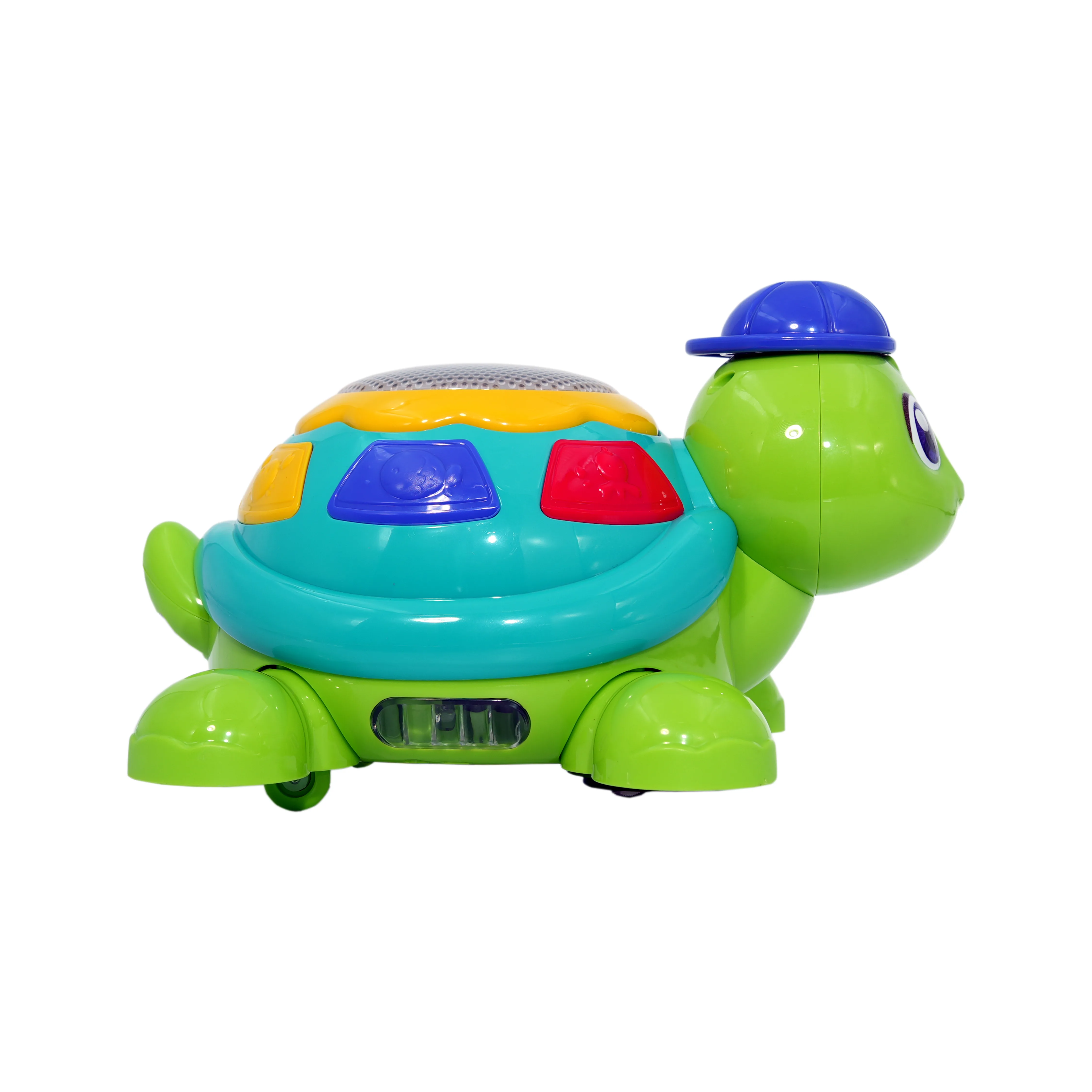 Musical Light-Up Turtle Toy for Babies & Toddlers with Colorful Buttons - Image 1