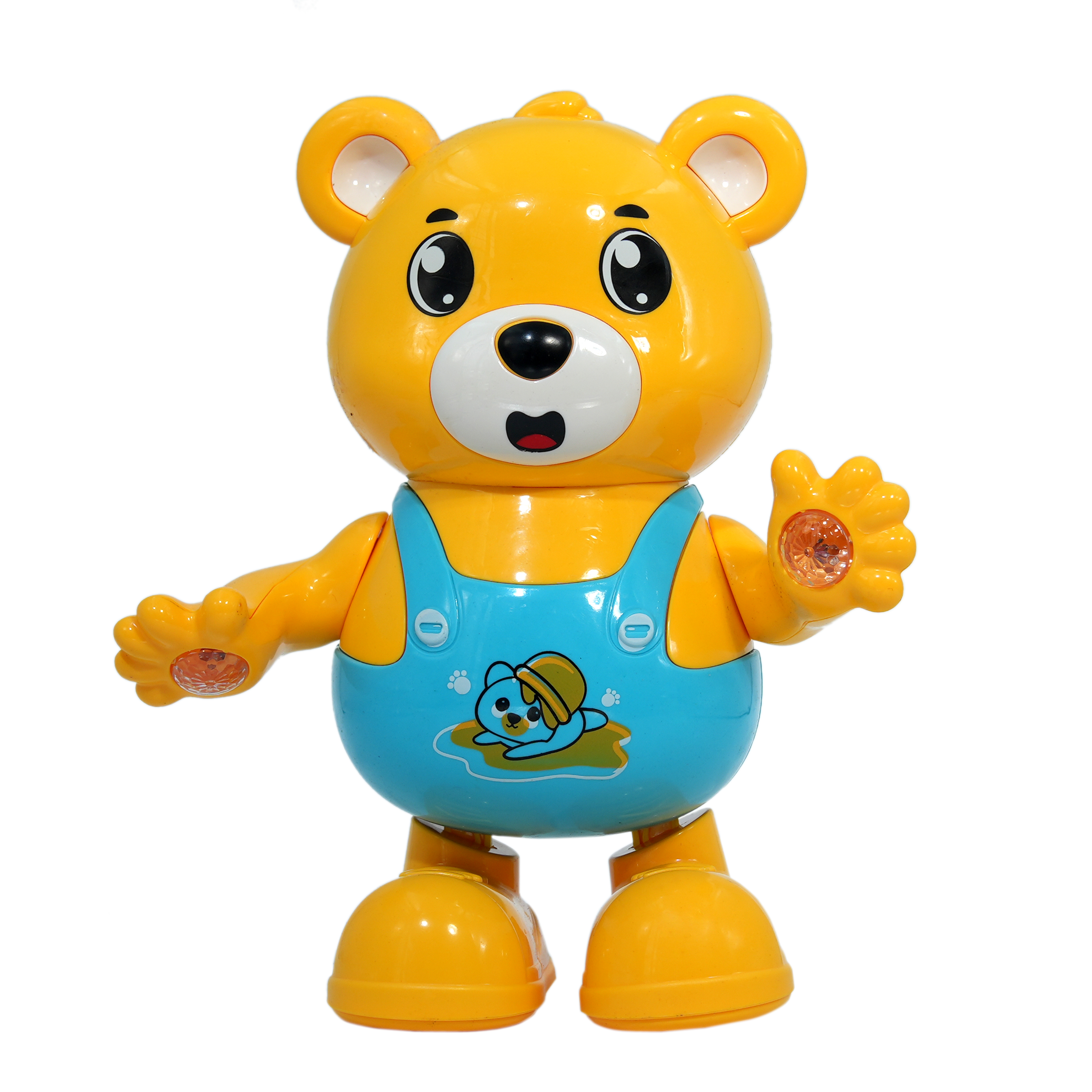 Lumo Dancing Bear Toy with Lights & Music � Swinging Hands and Feet, Fun Musical Toy for Kids - Image 1